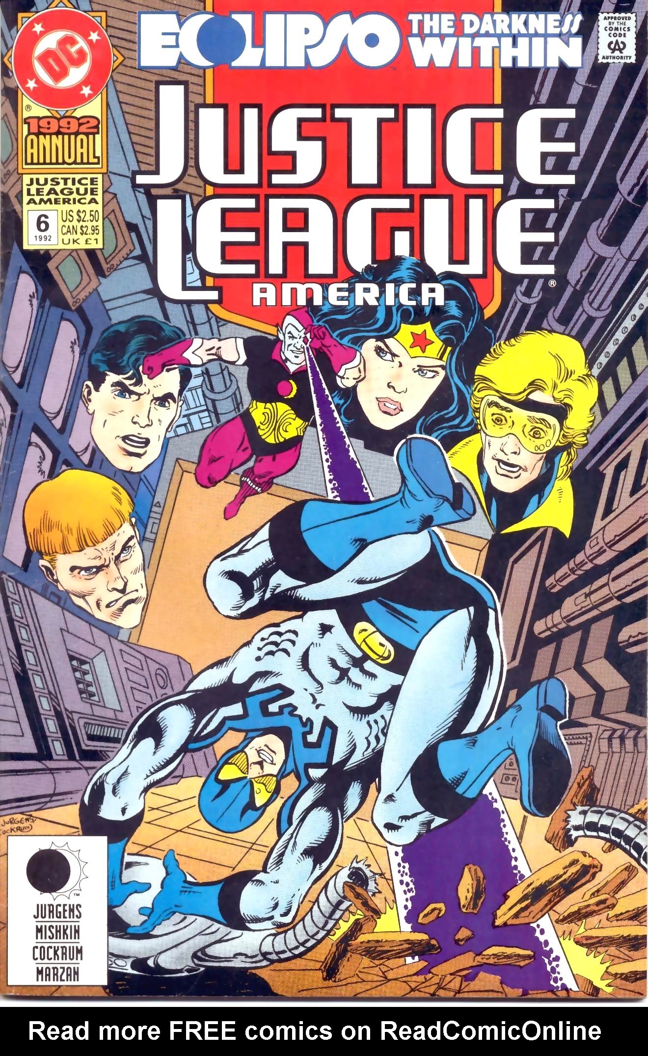 Read online Justice League America comic -  Issue # _Annual 6 - 1
