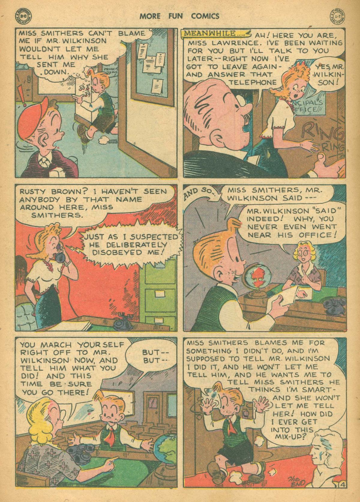 Read online More Fun Comics comic -  Issue #109 - 30