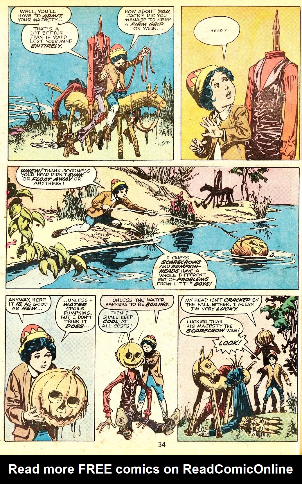 Read online Marvel Treasury of Oz comic -  Issue #1 - 33