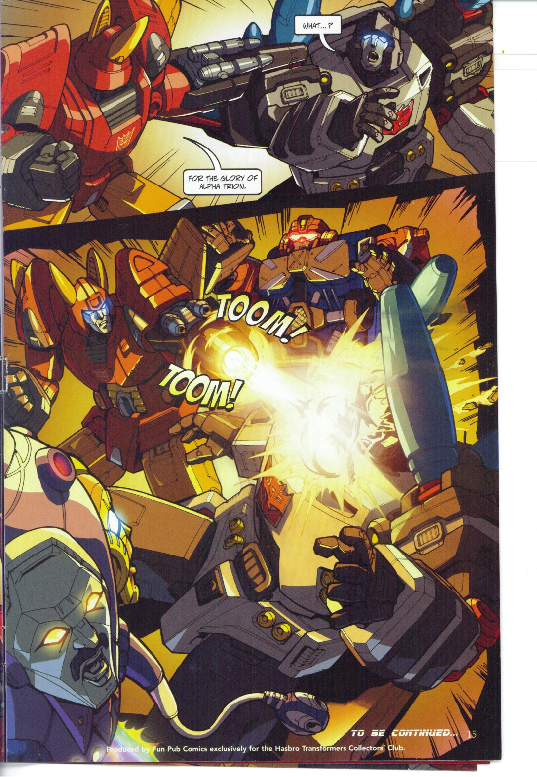 Read online Transformers: Collectors' Club comic -  Issue #28 - 15