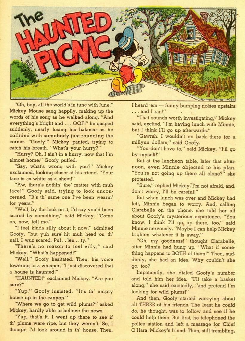 Read online Walt Disney's Comics and Stories comic -  Issue #154 - 35