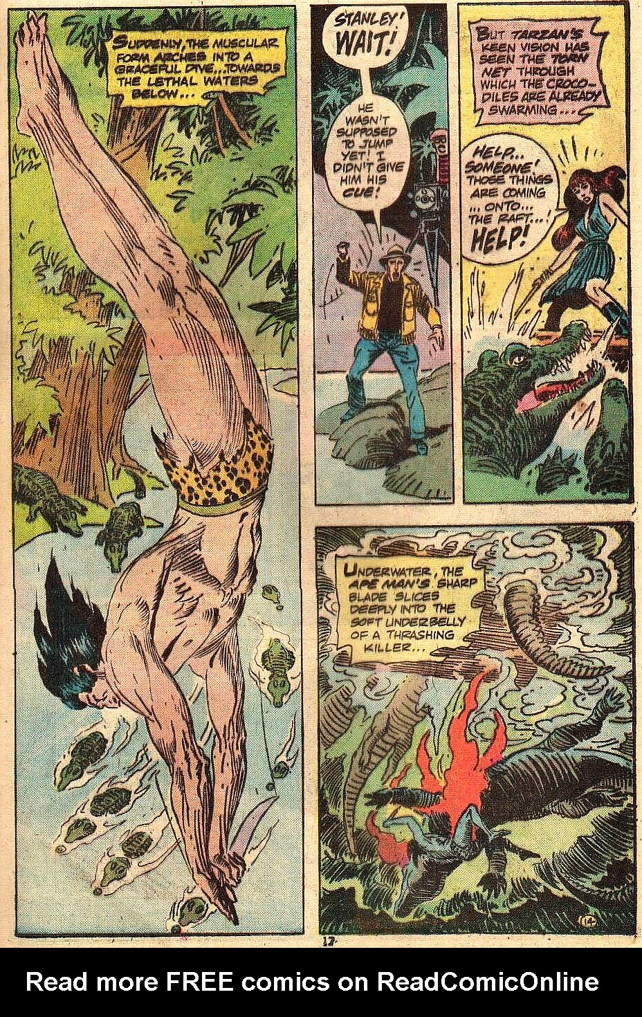 Read online Tarzan (1972) comic -  Issue #234 - 17
