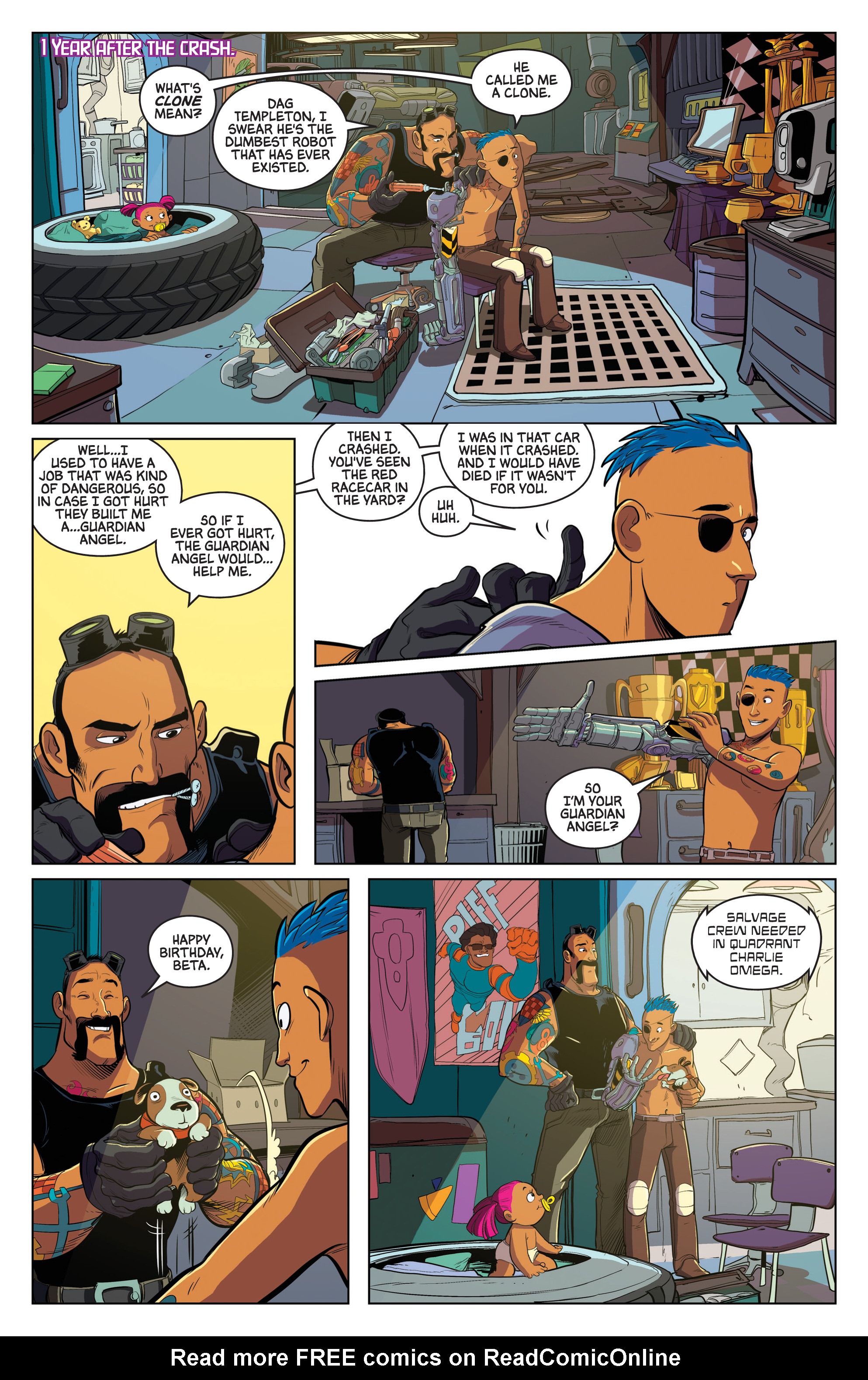 Read online Rocket Salvage comic -  Issue # TPB (Part 1) - 100