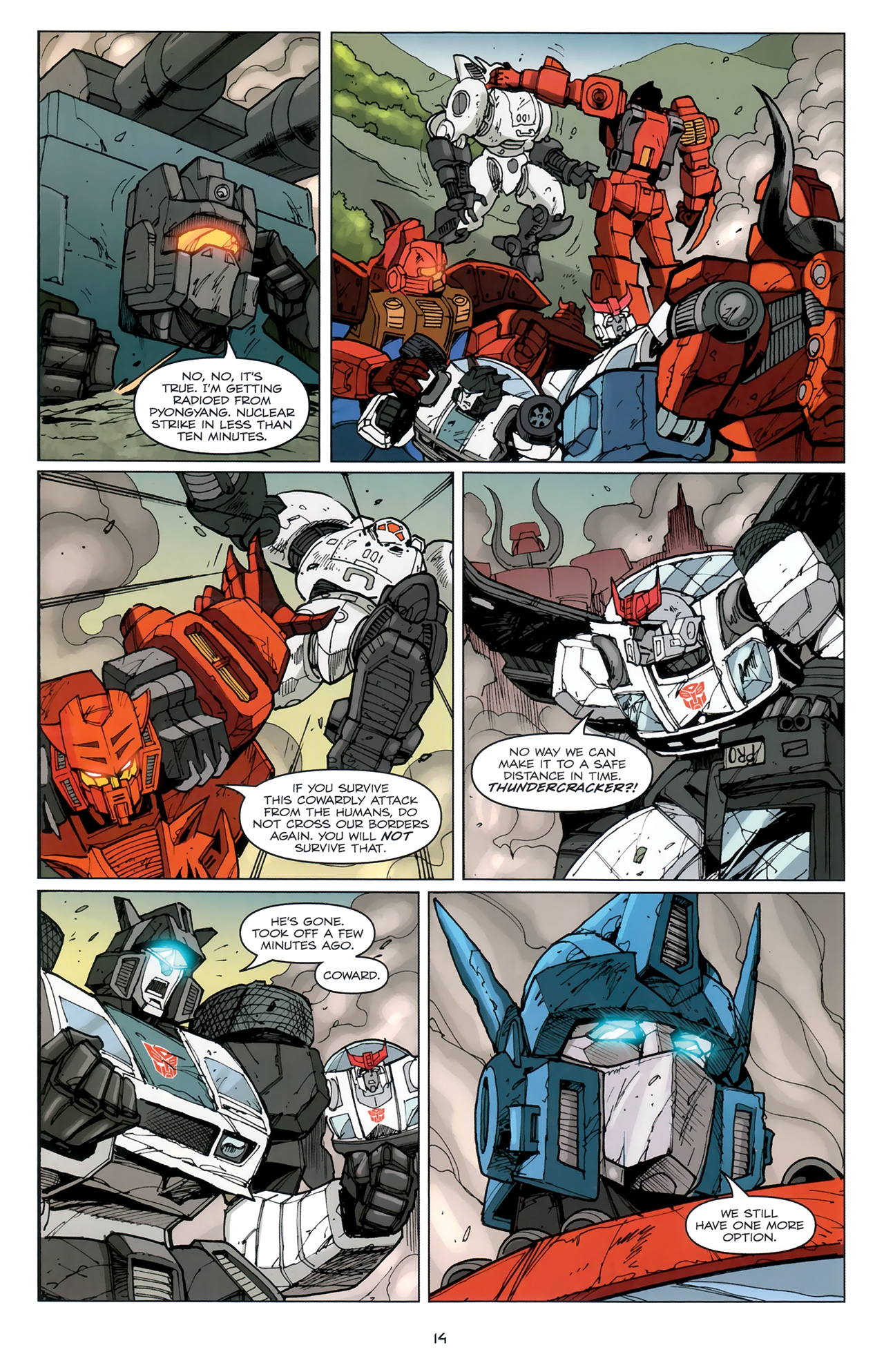 Read online The Transformers (2009) comic -  Issue #12 - 17