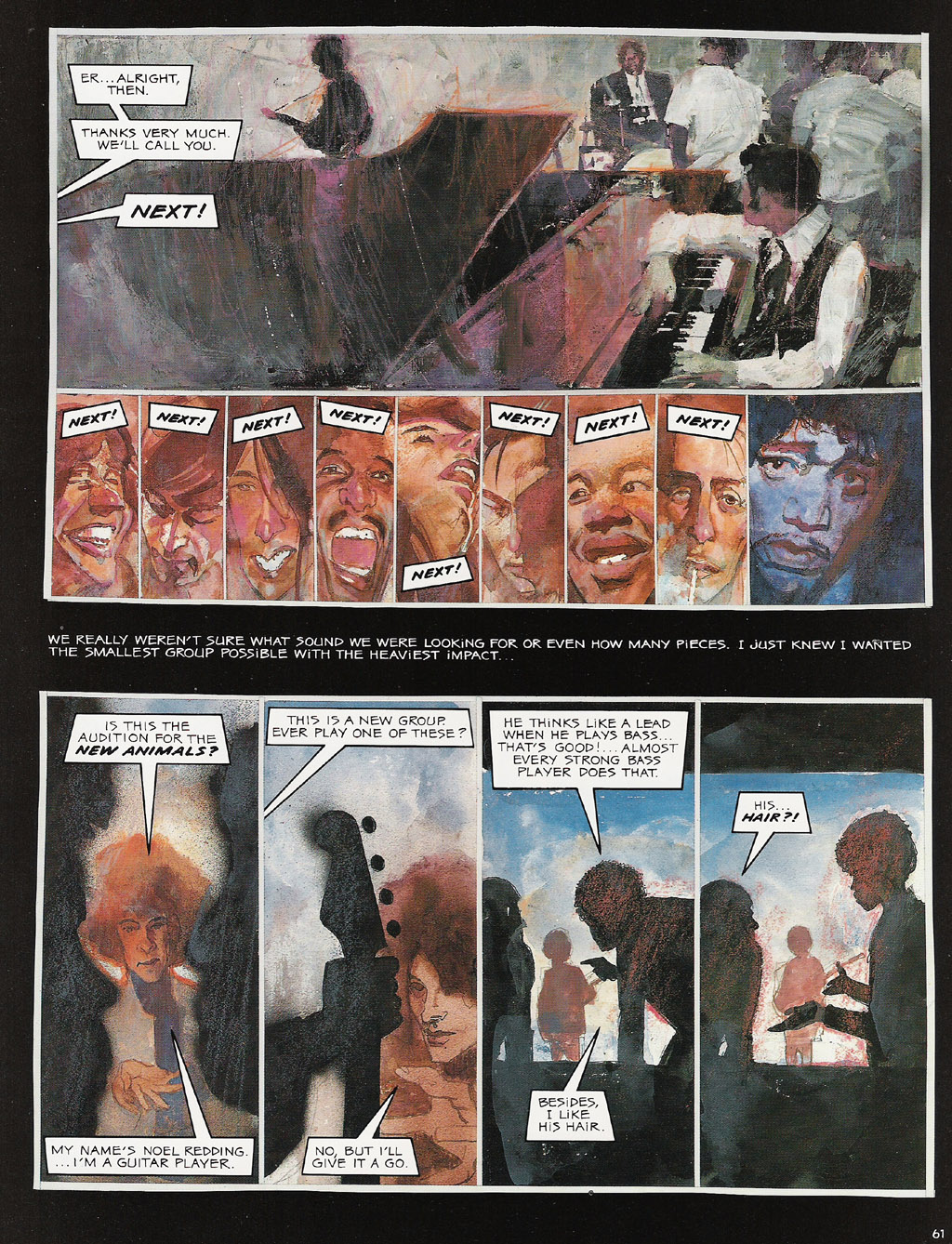 Read online Voodoo Child - The Illustrated Legend of Jimi Hendrix comic -  Issue # TPB - 64
