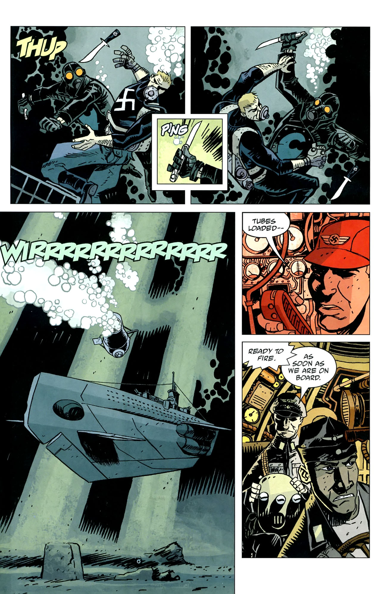 Read online Lobster Johnson: The Iron Prometheus comic -  Issue #5 - 16