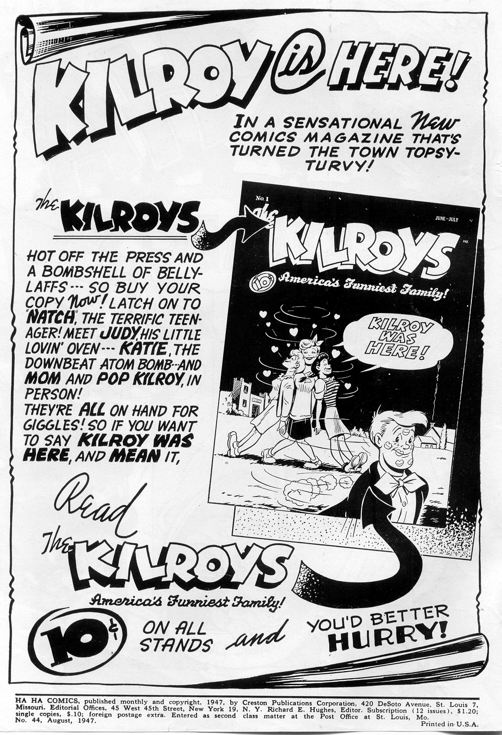 Read online Ha Ha Comics comic -  Issue #44 - 2