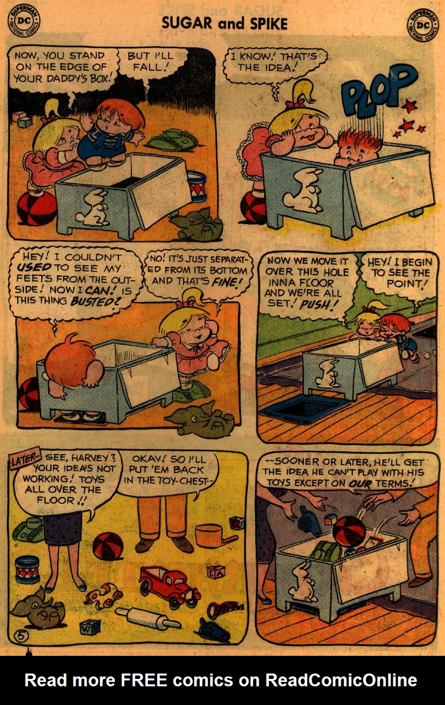 Read online Sugar and Spike comic -  Issue #28 - 31