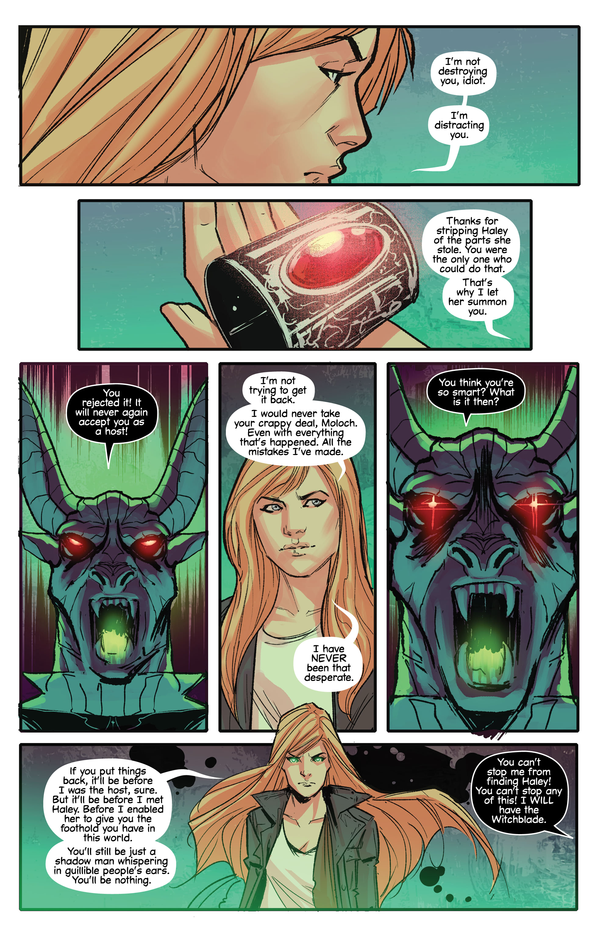 Read online Witchblade (2017) comic -  Issue #18 - 22