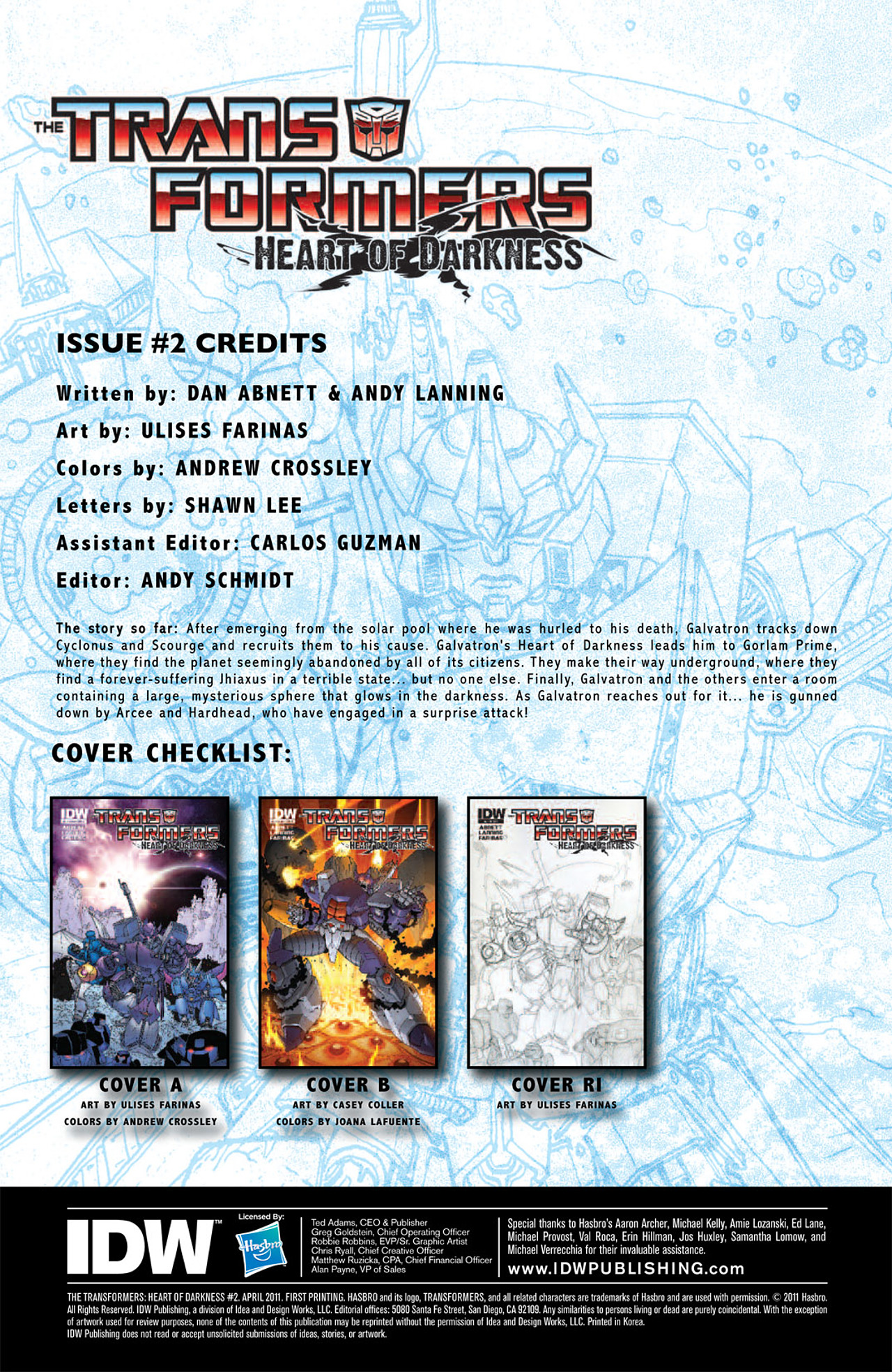 Read online Transformers: Heart of Darkness comic -  Issue #2 - 3