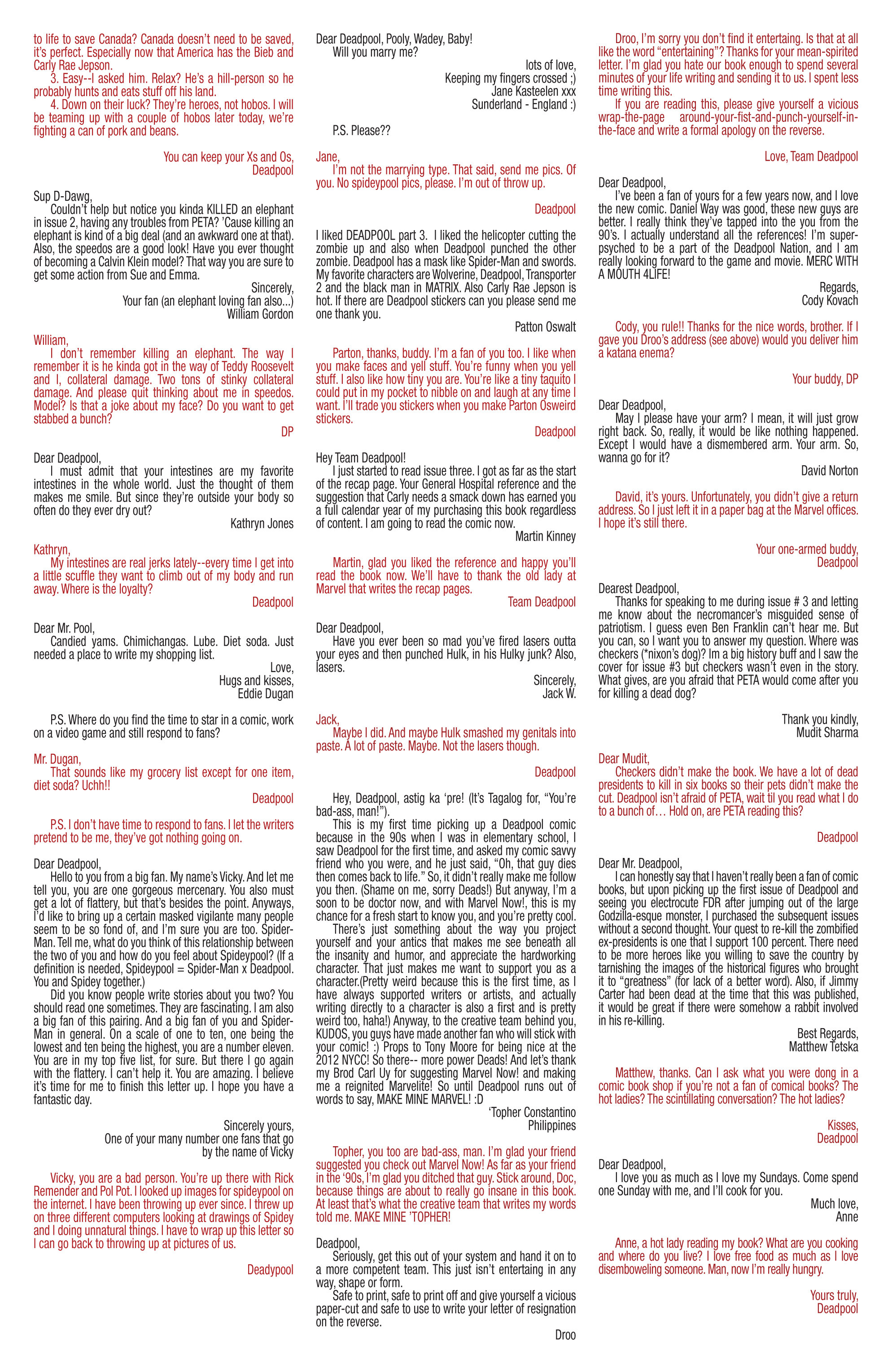 Read online Deadpool: Dead Presidents comic -  Issue # Full - 152