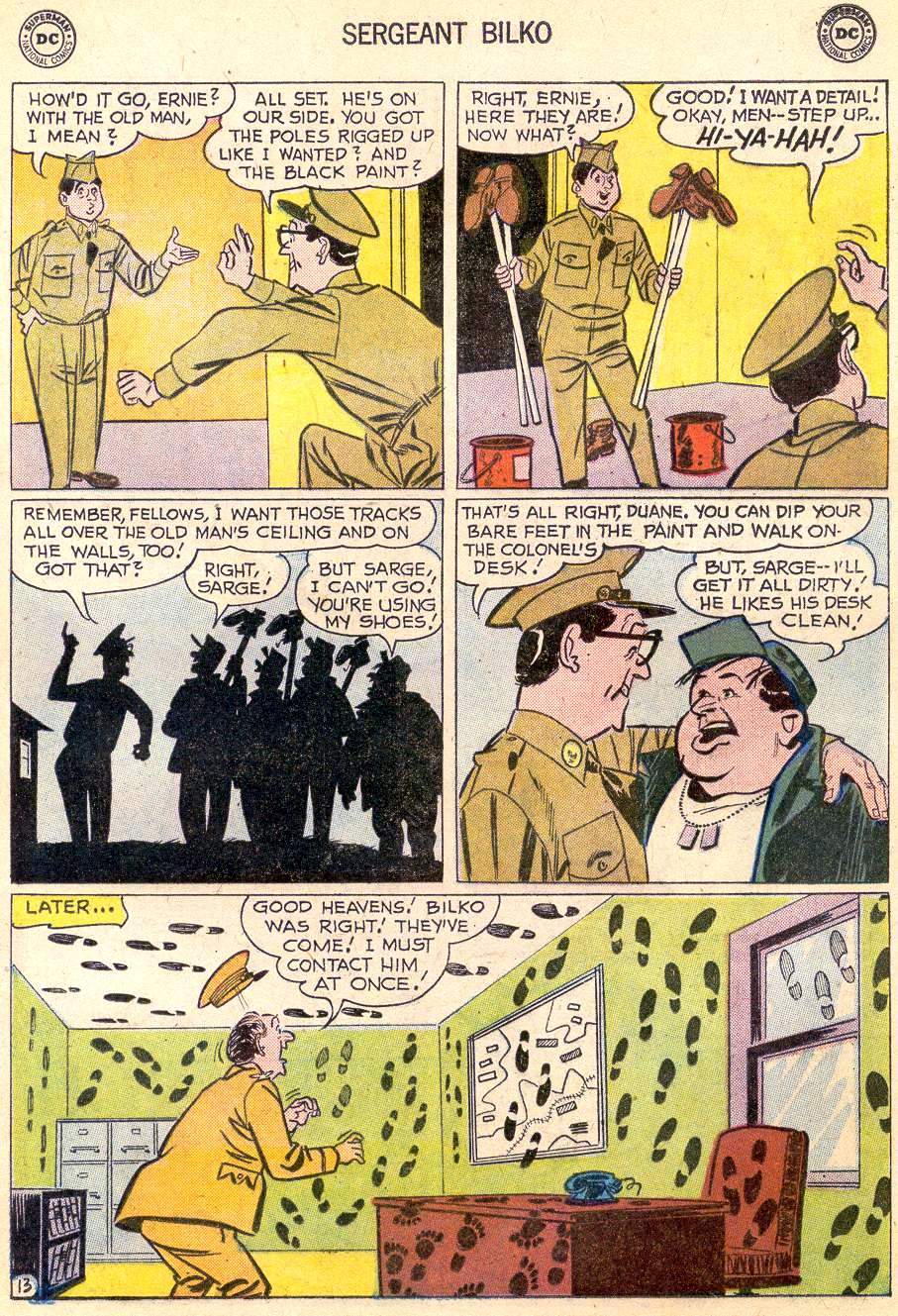 Read online Sergeant Bilko comic -  Issue #11 - 17