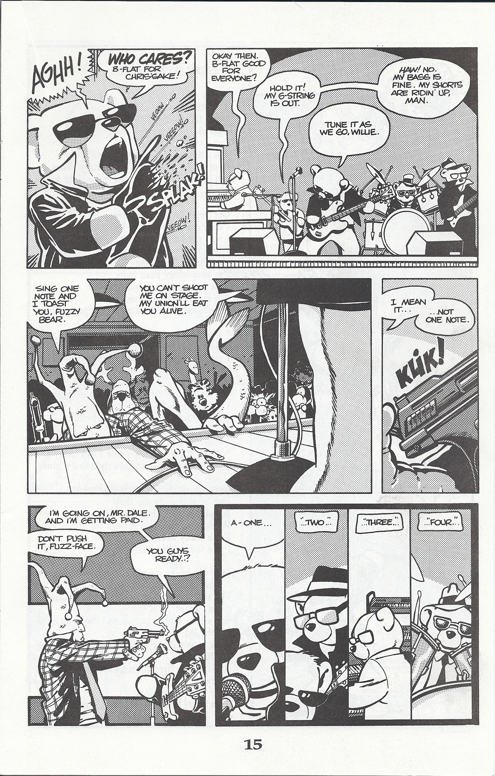 Read online Critters comic -  Issue #23 - 17