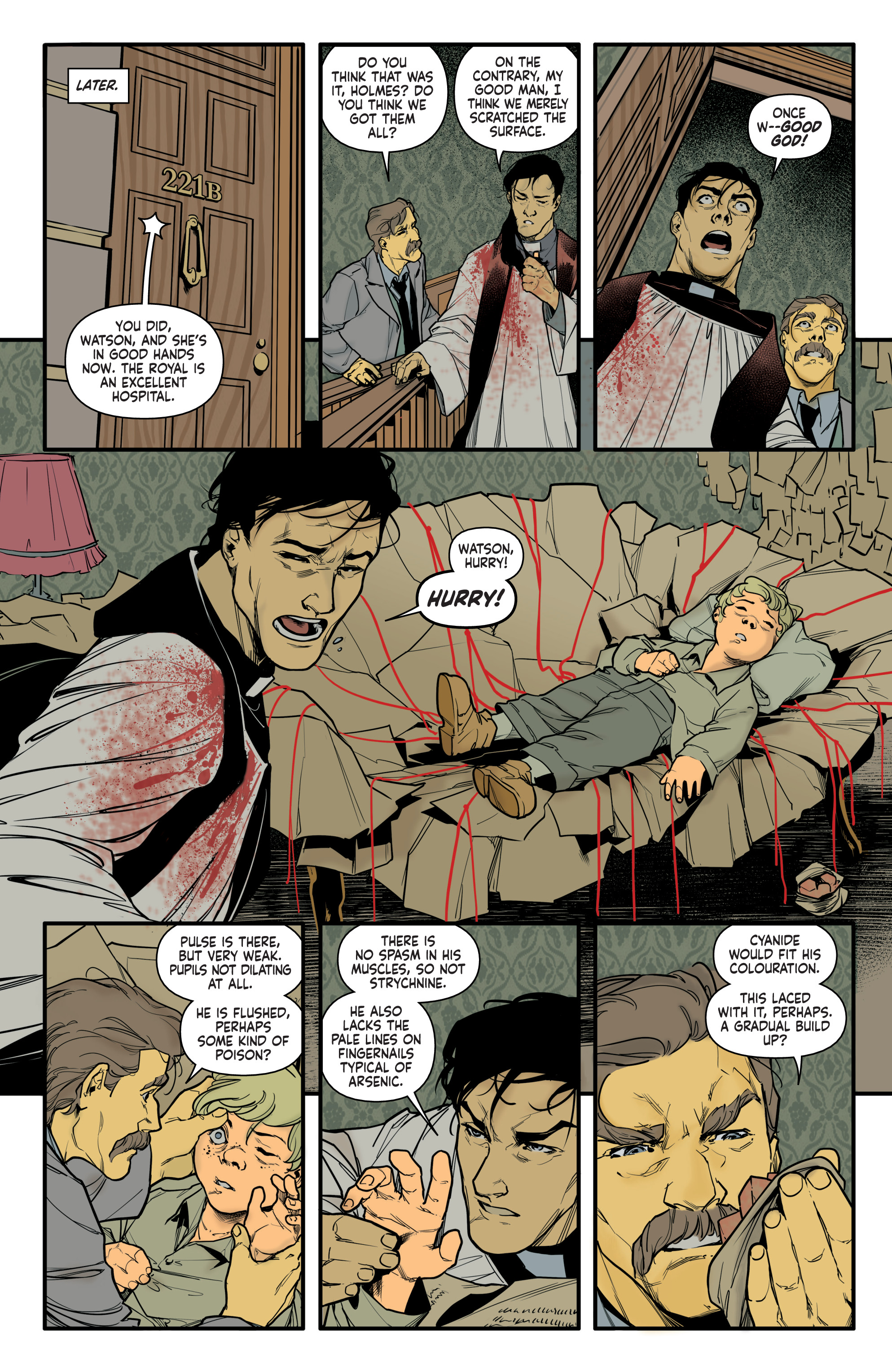 Read online Sherlock Holmes: The Vanishing Man comic -  Issue # _TPB 1 - 93