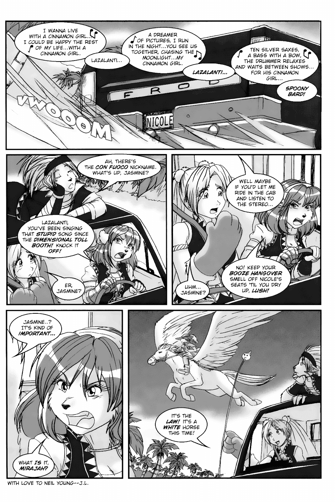 Gold Digger/Ninja High School: Maidens of Twilight issue 1 - Page 6