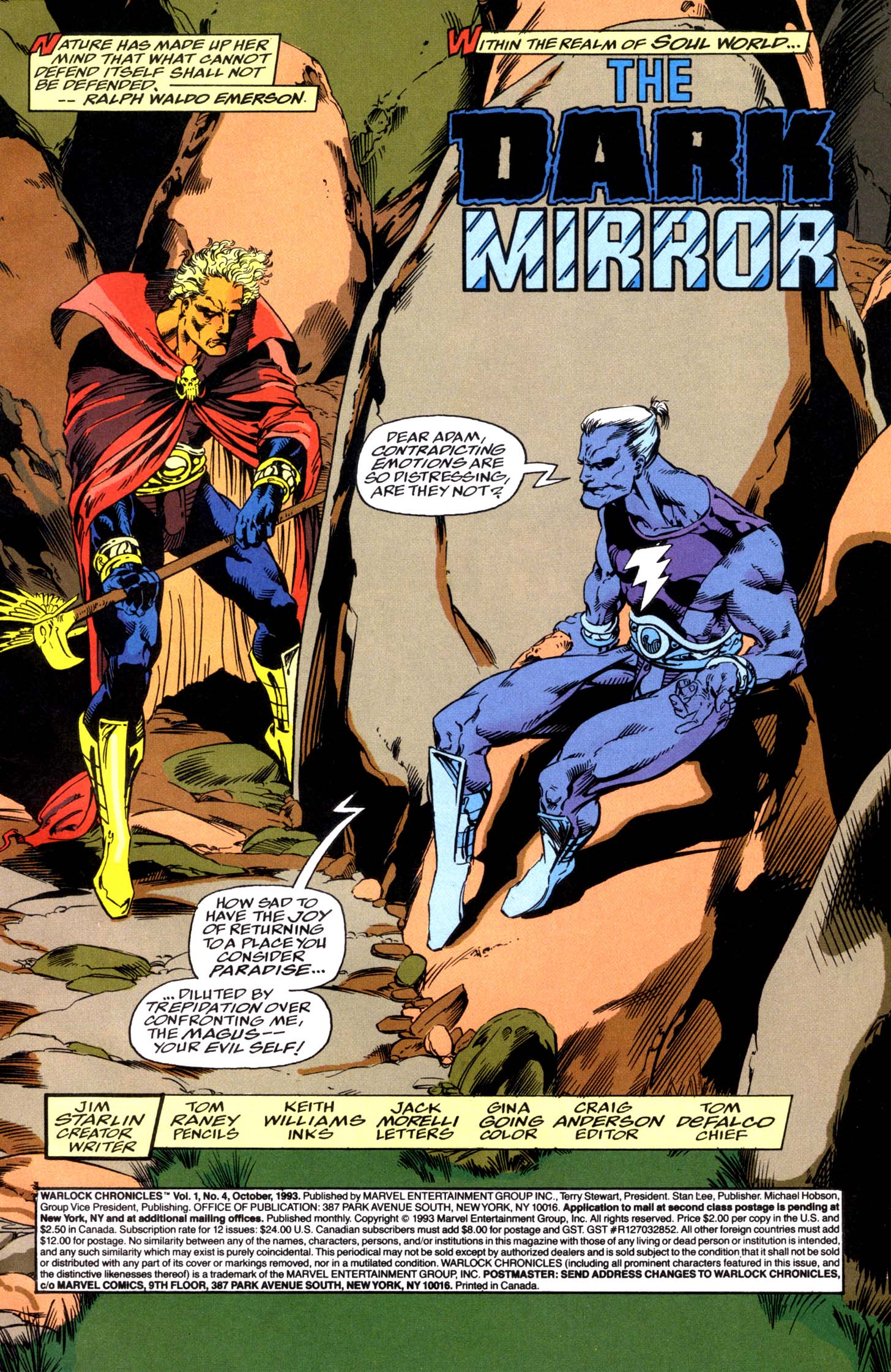 Read online Warlock Chronicles comic -  Issue #4 - 2