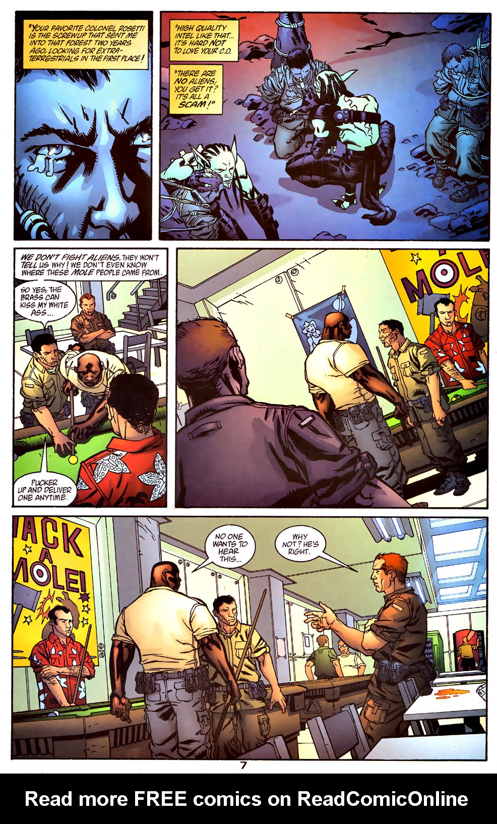Read online Human Defense Corps comic -  Issue #3 - 8