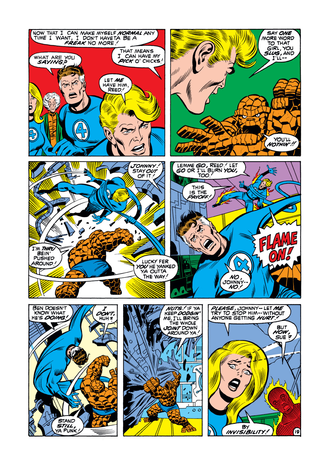 Read online Fantastic Four (1961) comic -  Issue #110 - 19