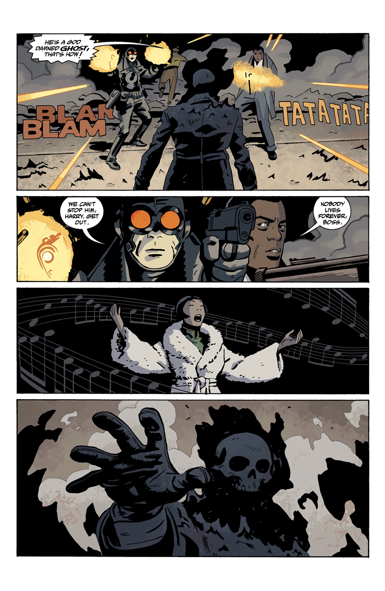 Read online Lobster Johnson: The Burning Hand comic -  Issue #4 - 21