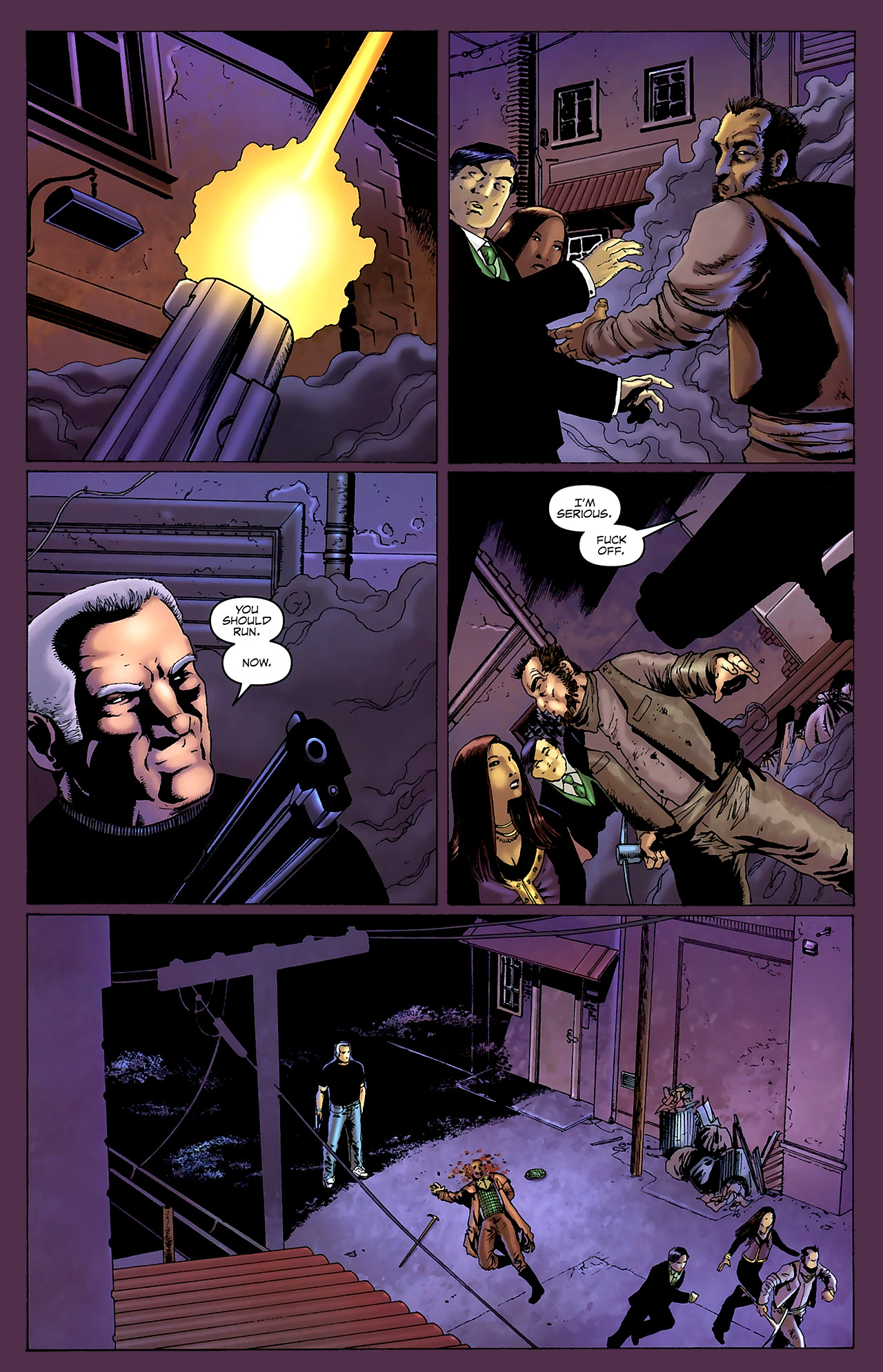 Read online Gravel comic -  Issue #14 - 17