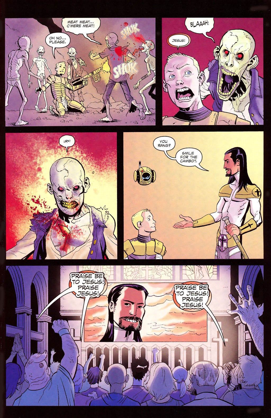 Read online Loaded Bible comic -  Issue #1 - 9