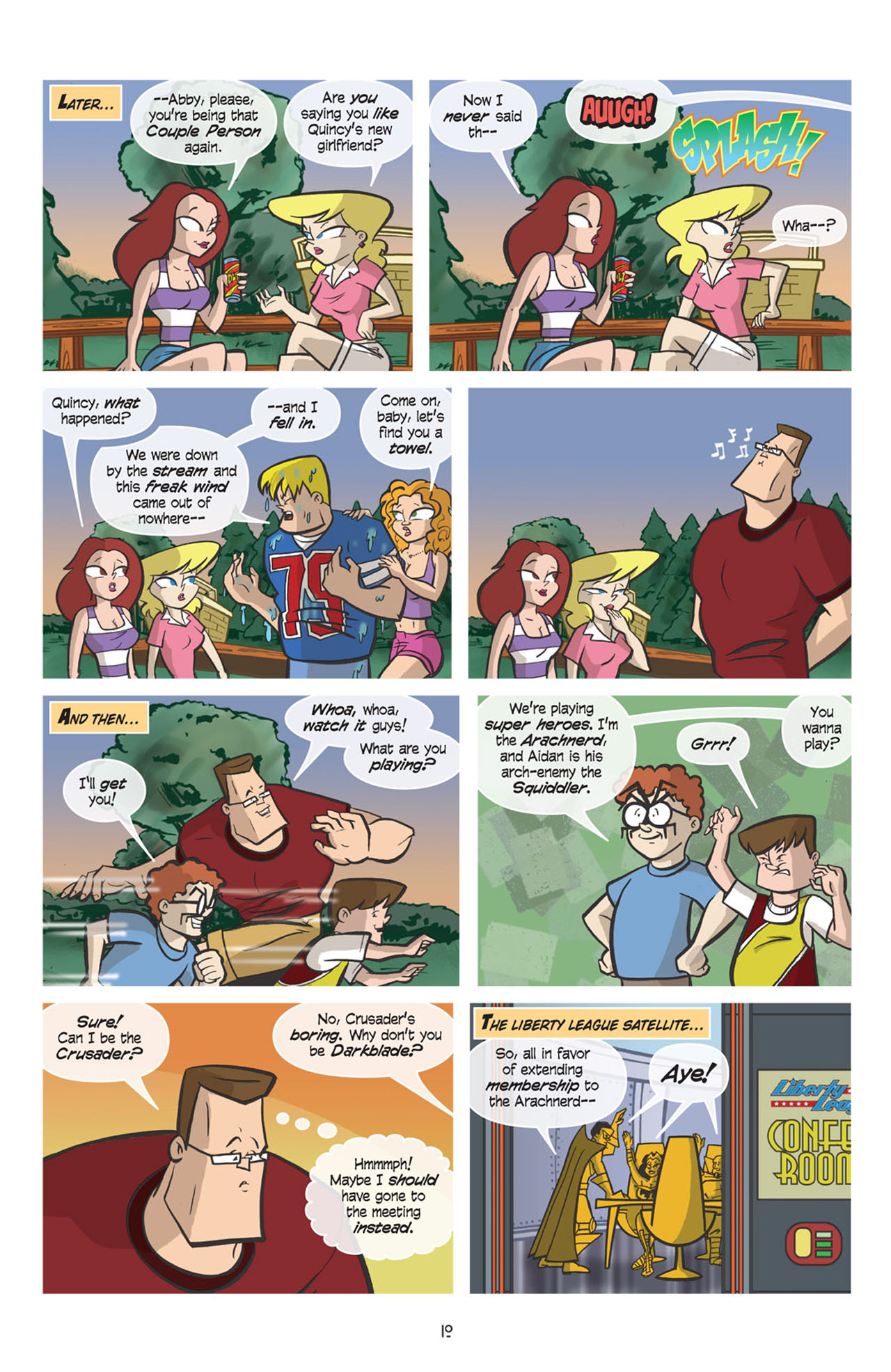 Read online Love and Capes comic -  Issue #4 - 11