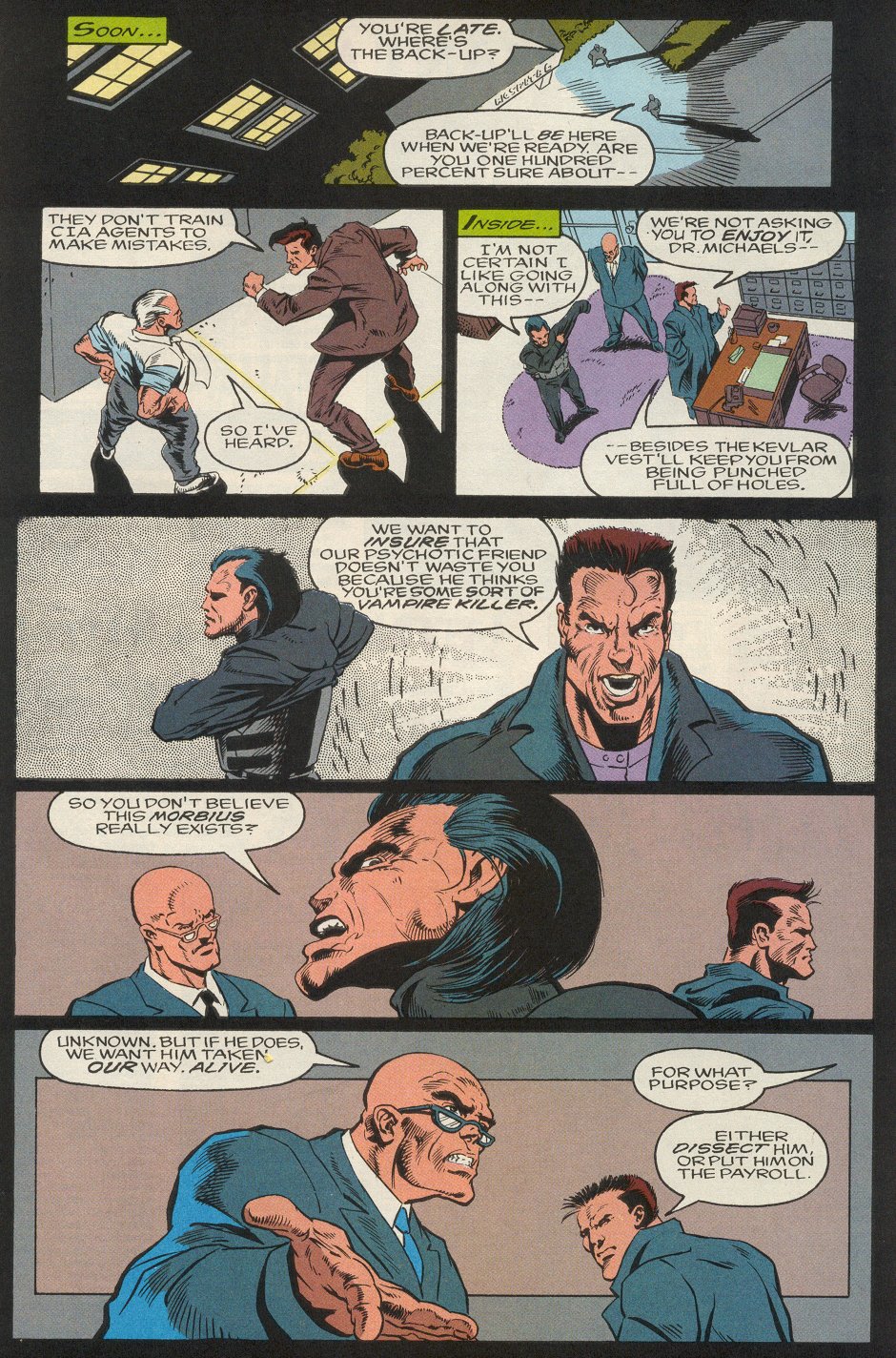 Read online Morbius: The Living Vampire (1992) comic -  Issue #11 - 18