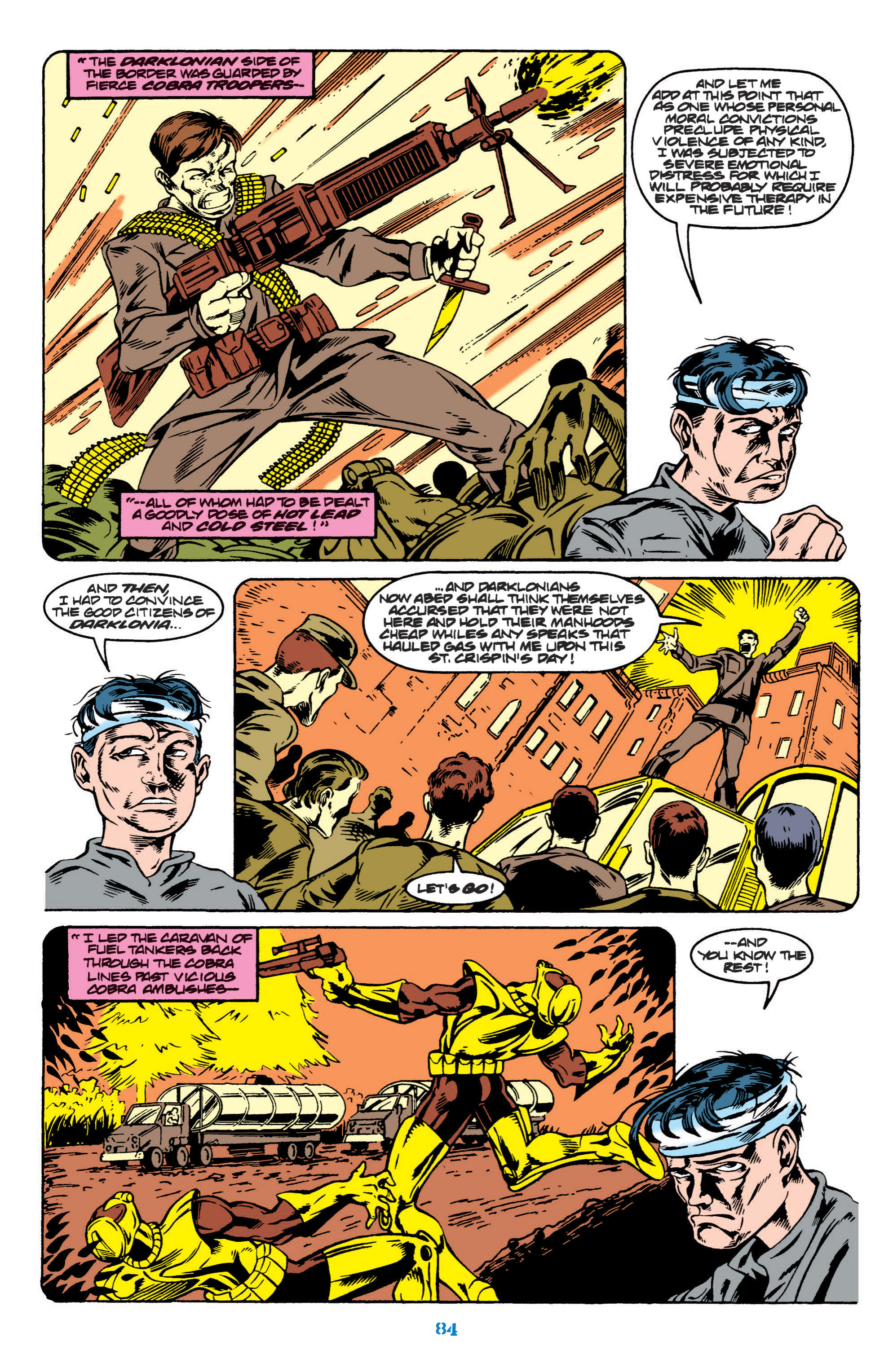 Read online Classic G.I. Joe comic -  Issue # TPB 15 (Part 1) - 83