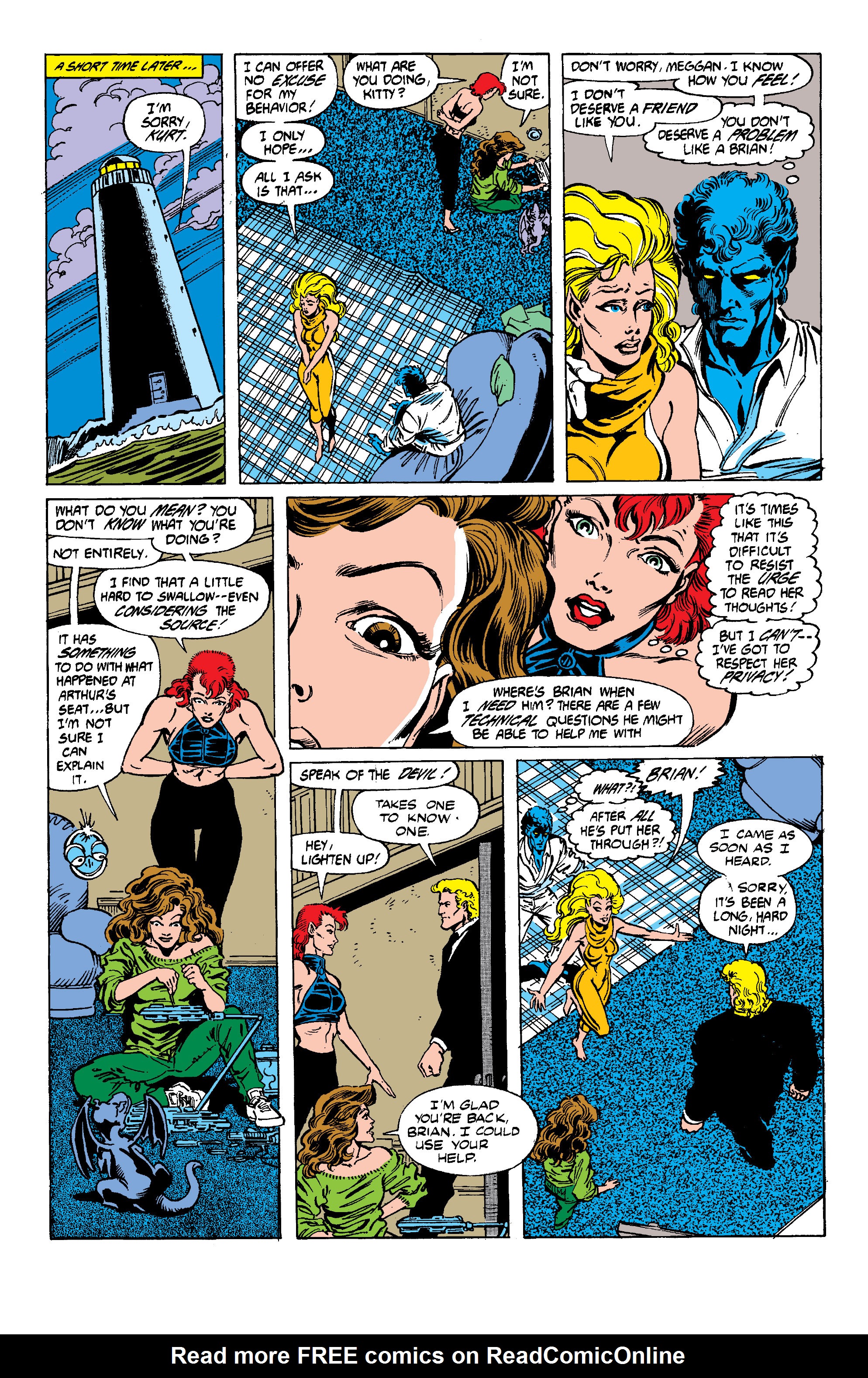 Read online Excalibur (1988) comic -  Issue #20 - 17