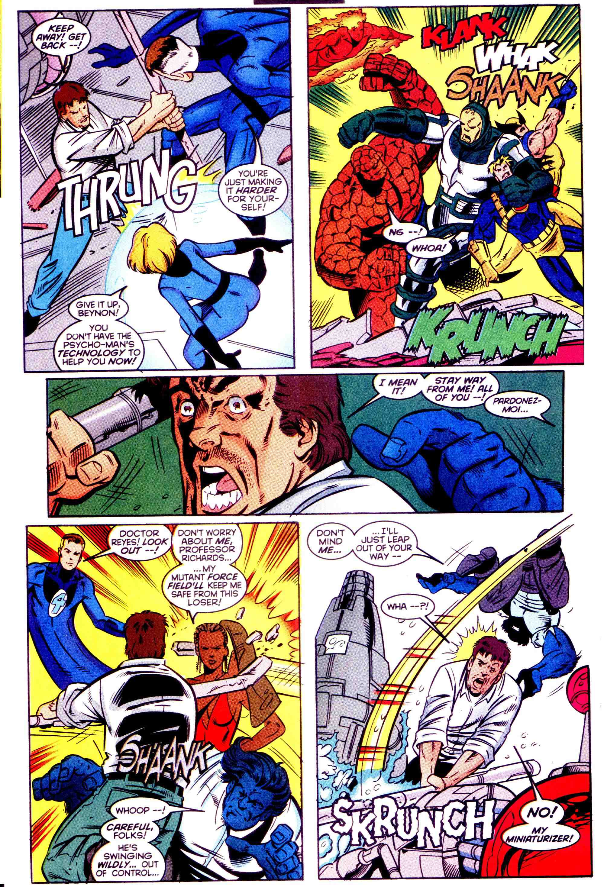 Read online X-Men Annual comic -  Issue #22 - 38
