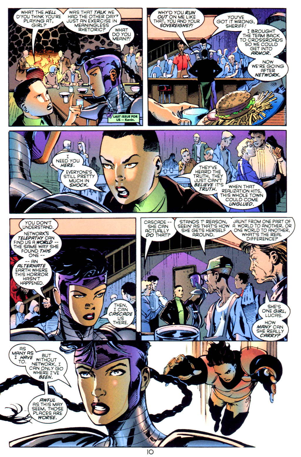 Read online Sovereign Seven comic -  Issue #16 - 10