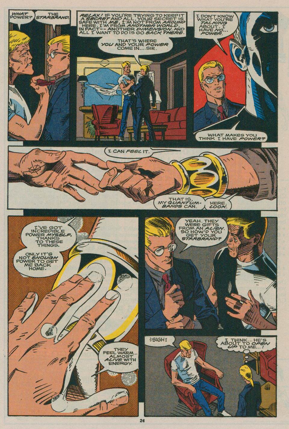 Read online Quasar comic -  Issue #31 - 19