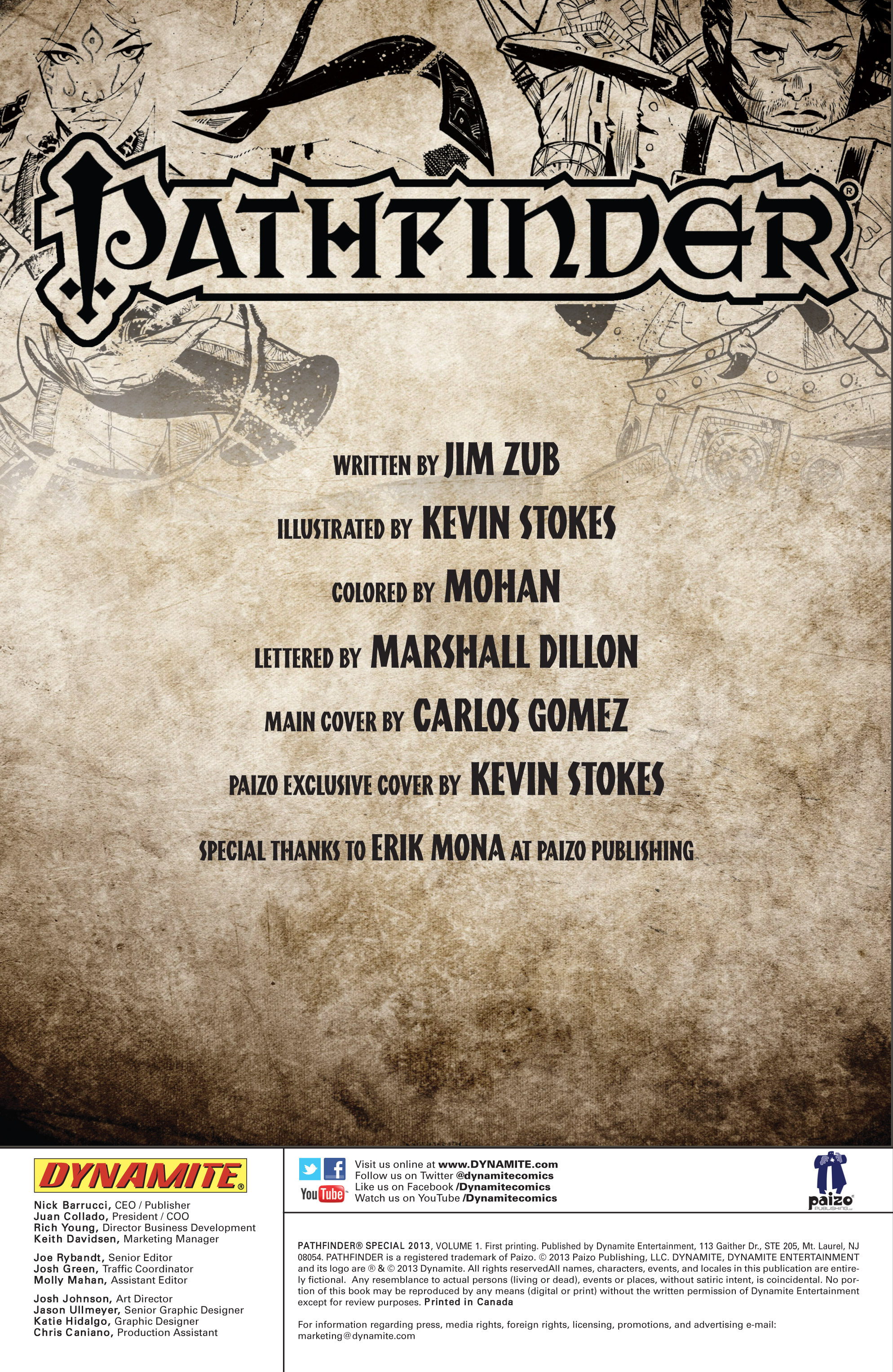 Read online Pathfinder comic -  Issue # _Special 1 - 2