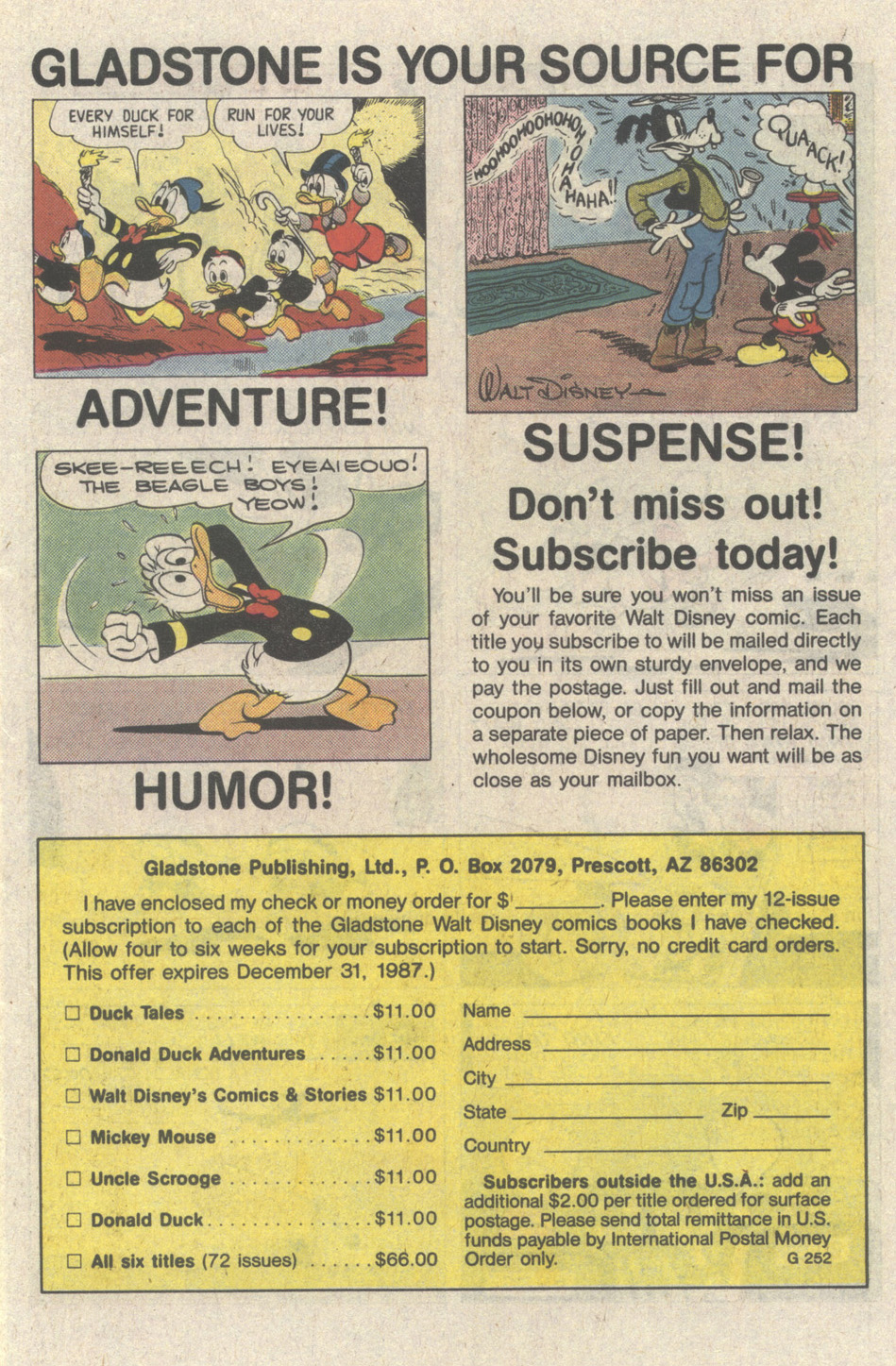 Walt Disney's Uncle Scrooge Adventures Issue #1 #1 - English 12