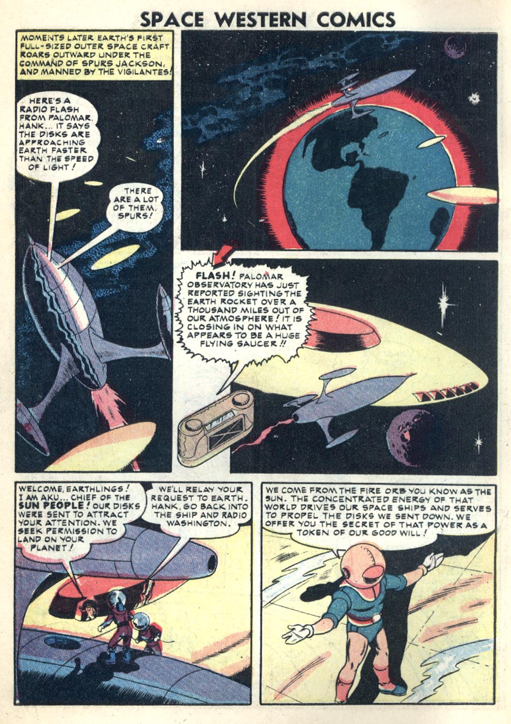 Read online Space Western Comics comic -  Issue #42 - 4