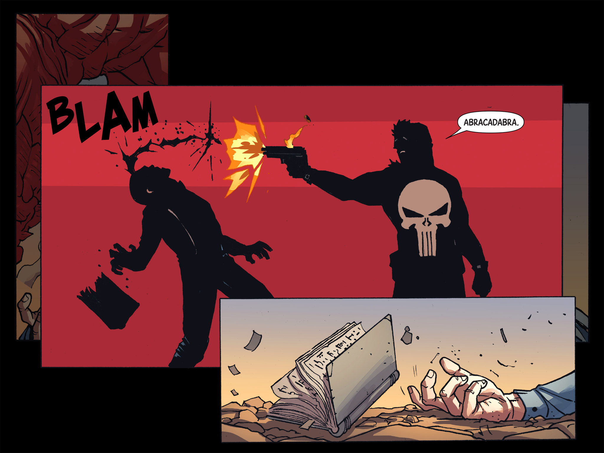 Read online Doctor Strange/Punisher: Magic Bullets Infinite Comic comic -  Issue #8 - 53