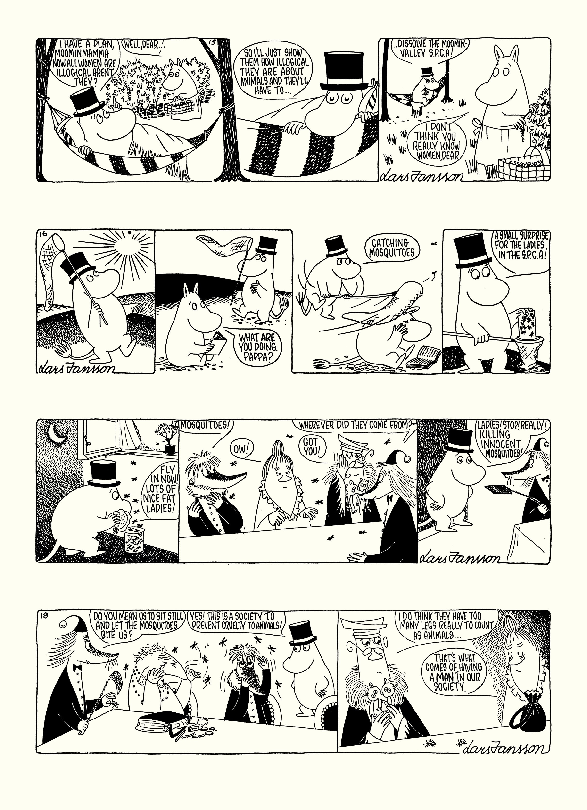 Read online Moomin: The Complete Lars Jansson Comic Strip comic -  Issue # TPB 6 - 72