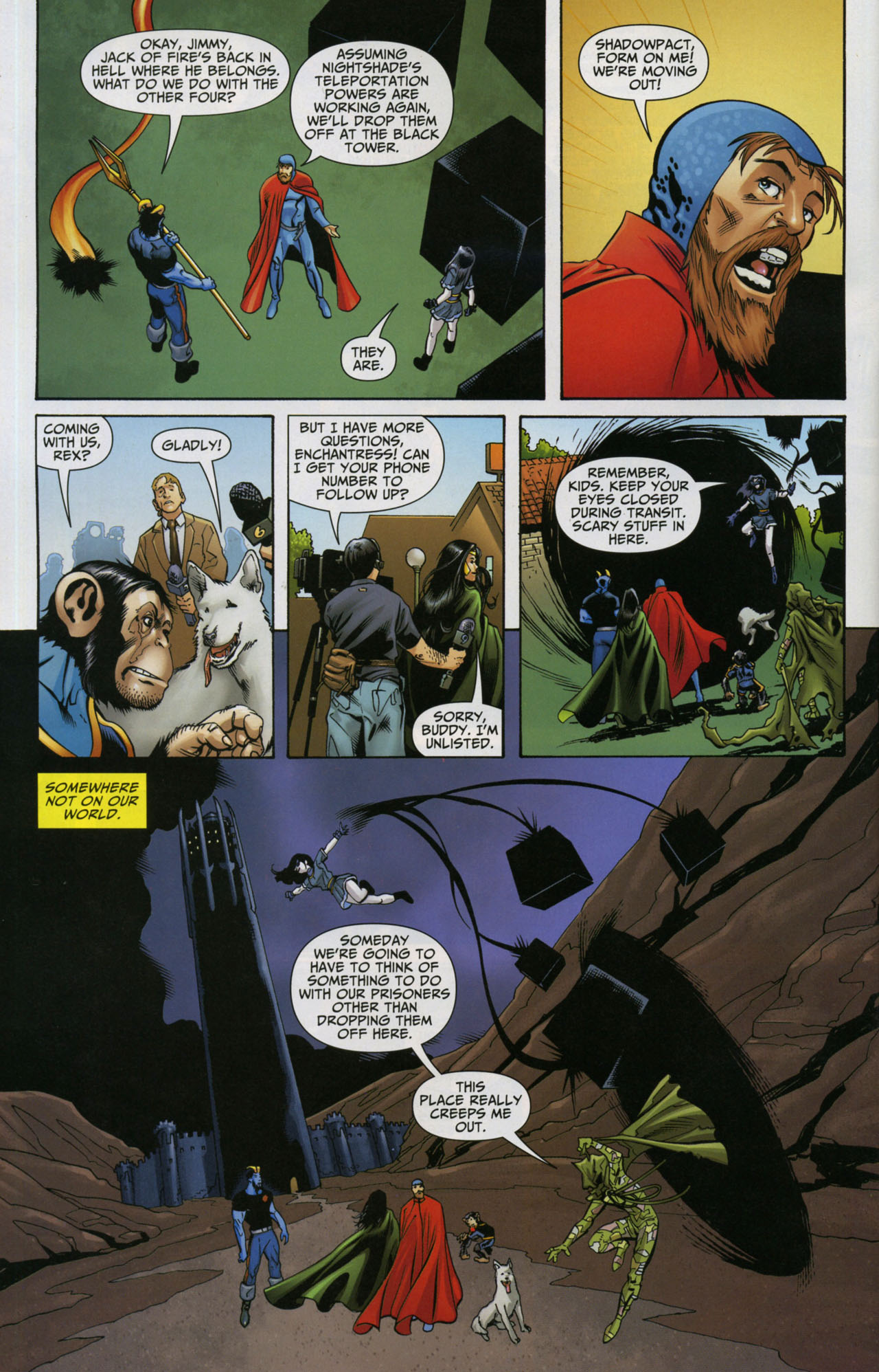 Read online Shadowpact comic -  Issue #5 - 4