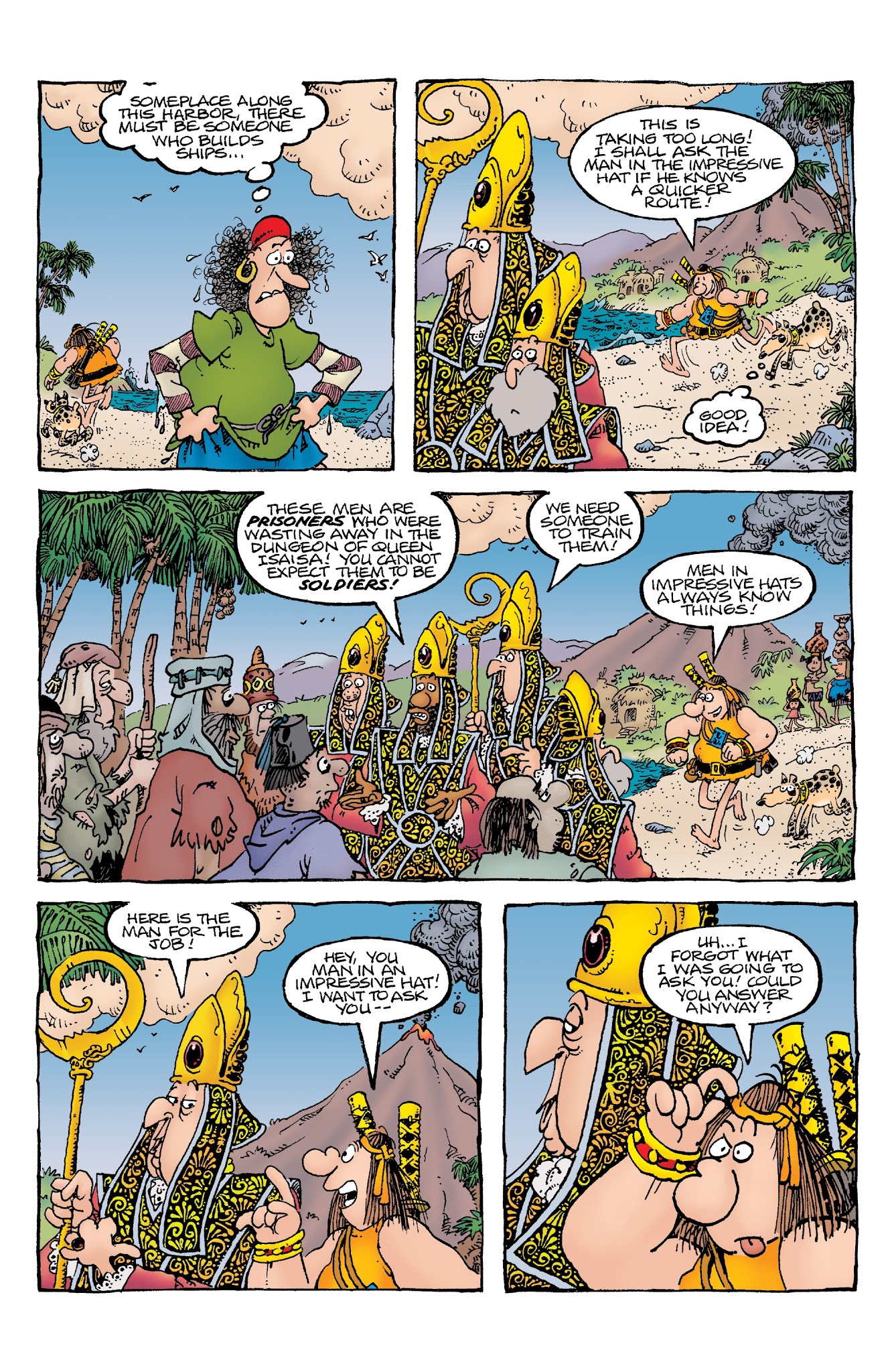 Read online Groo: Play of the Gods comic -  Issue #3 - 7