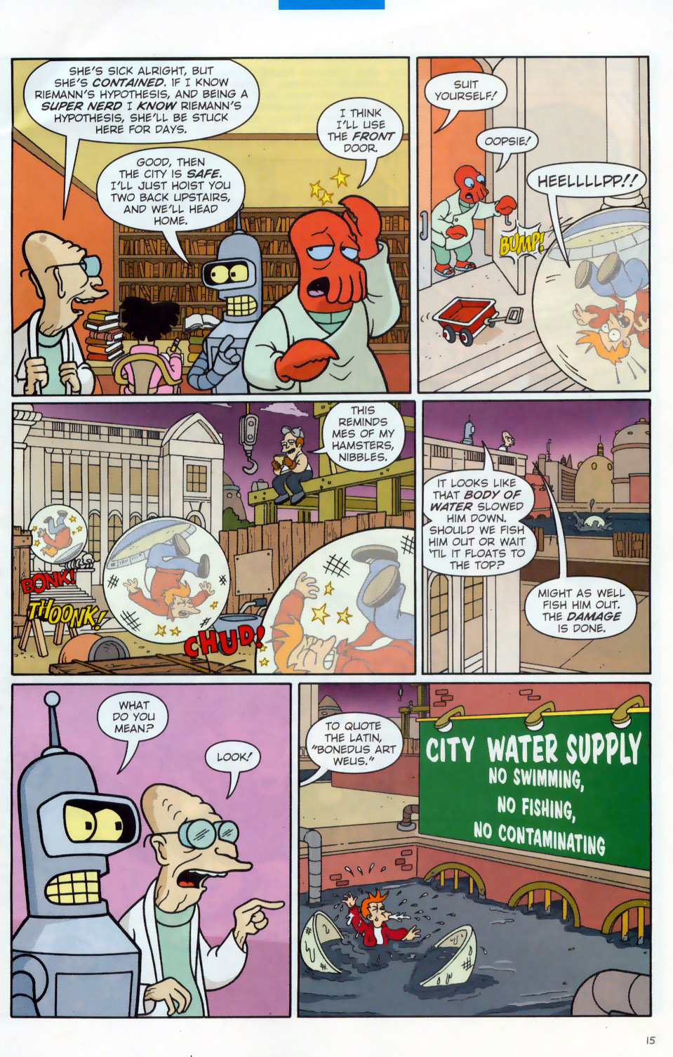 Read online Futurama Comics comic -  Issue #11 - 16