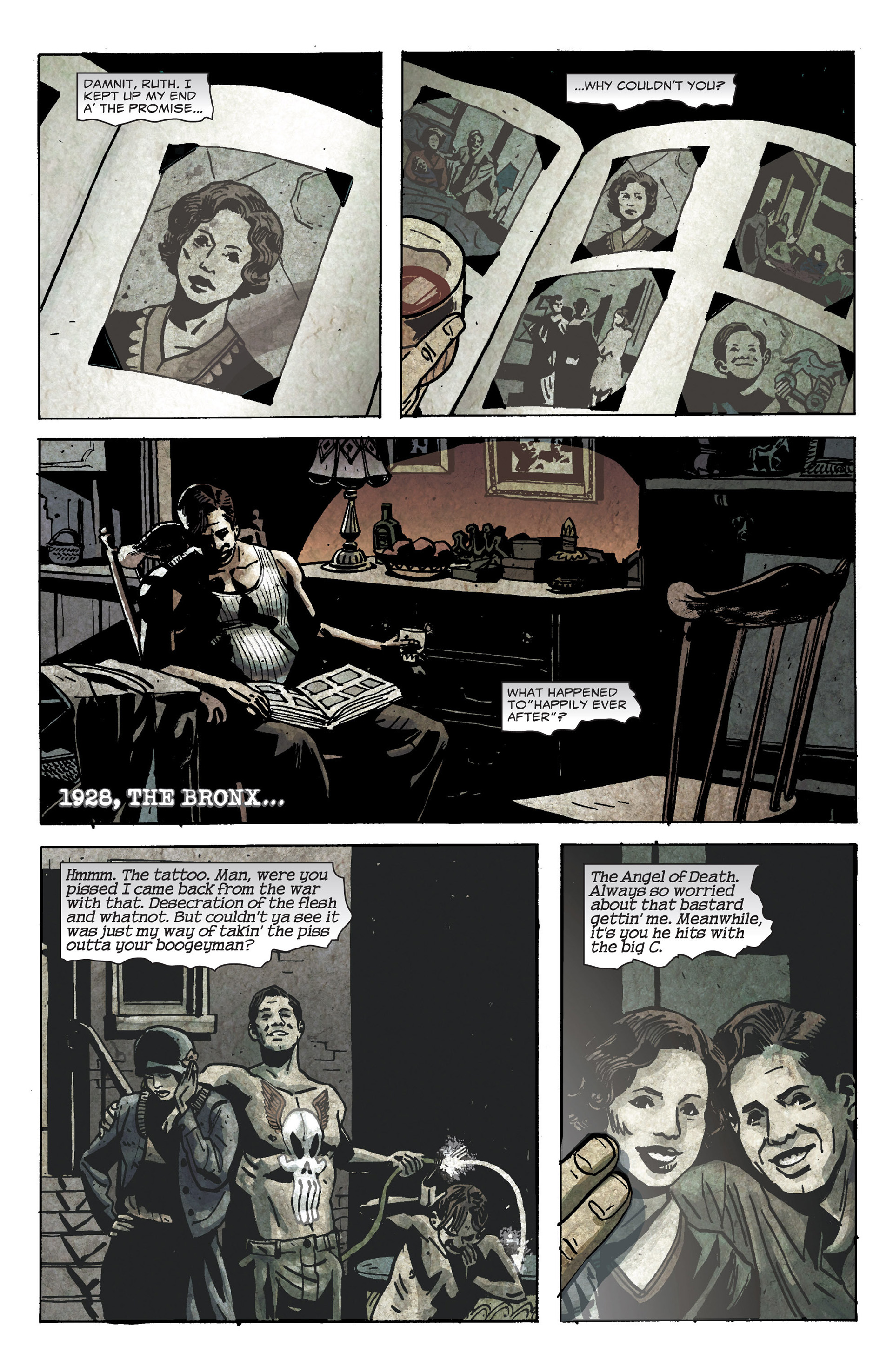 Read online Punisher Noir comic -  Issue #1 - 10