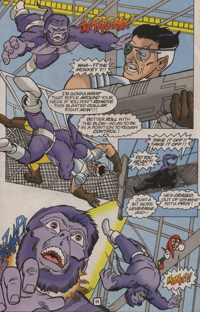 Read online Knuckles the Echidna comic -  Issue #32 - 19