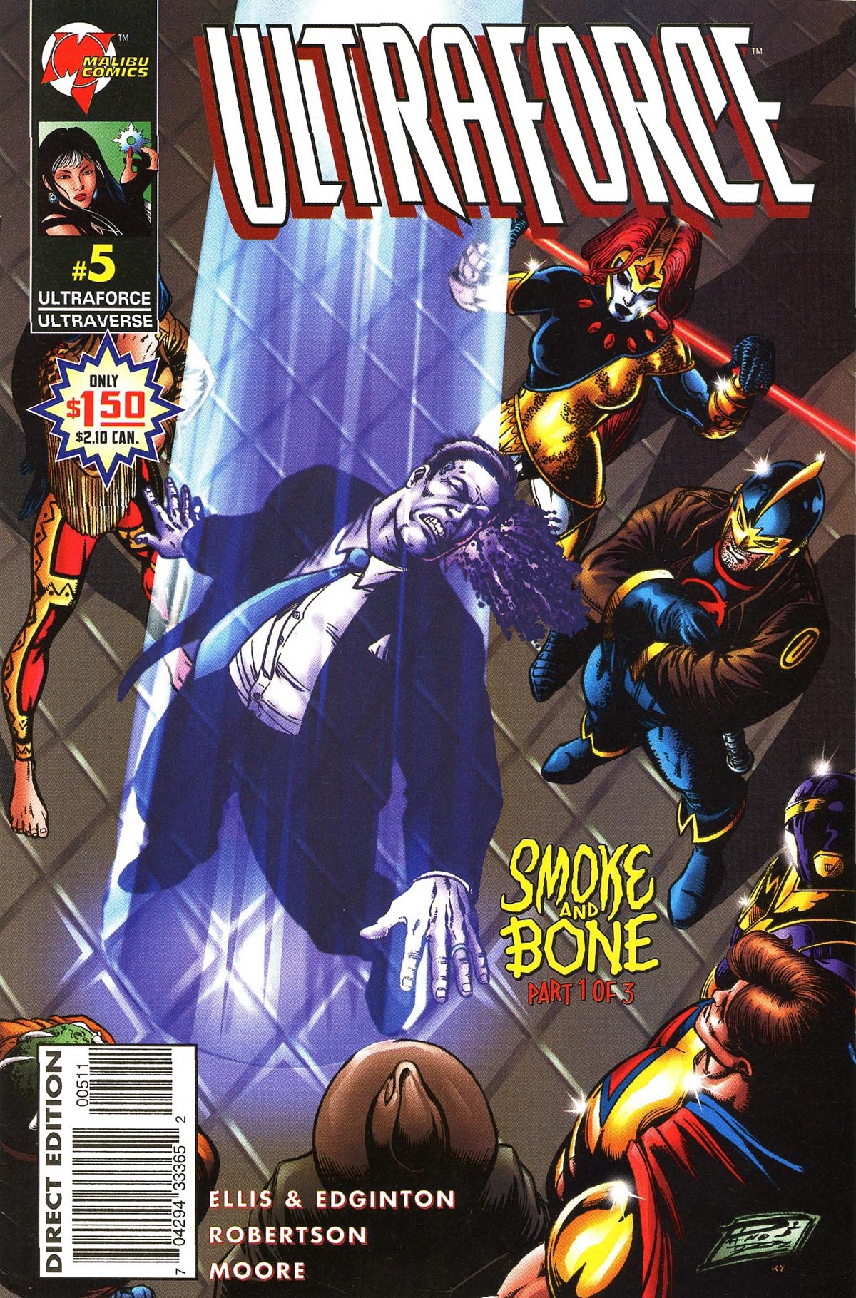 Read online UltraForce (1995) comic -  Issue #5 - 1