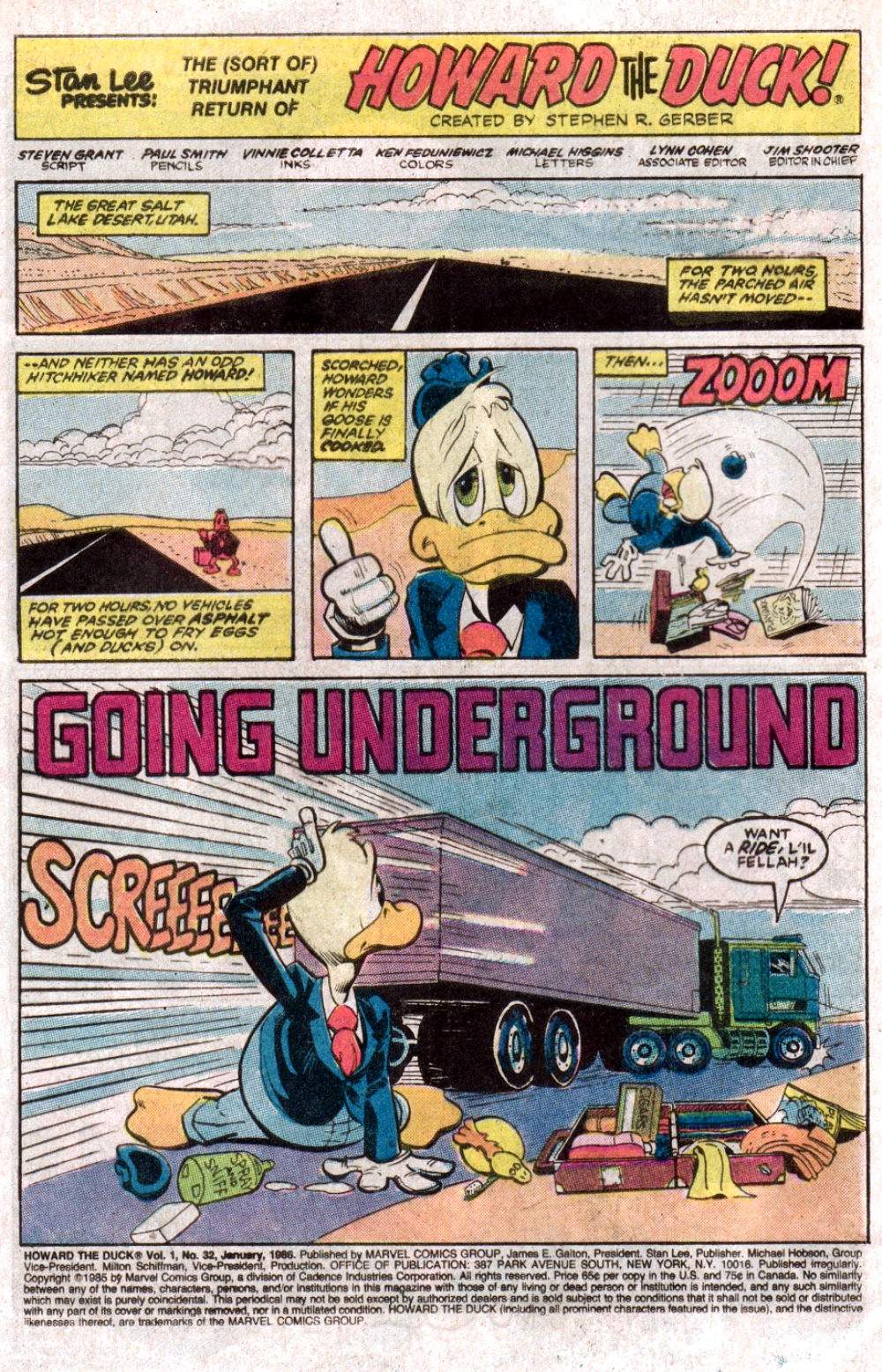 Read online Howard the Duck (1976) comic -  Issue #32 - 3