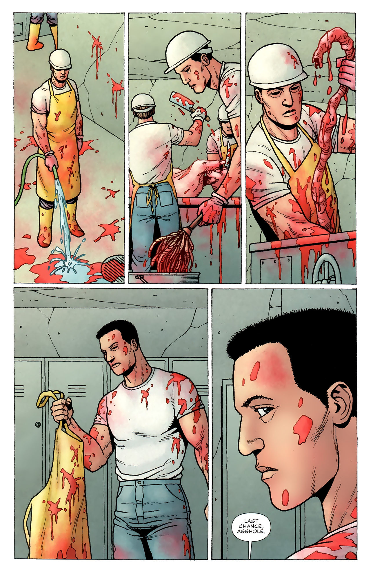Read online PunisherMAX comic -  Issue #13 - 14