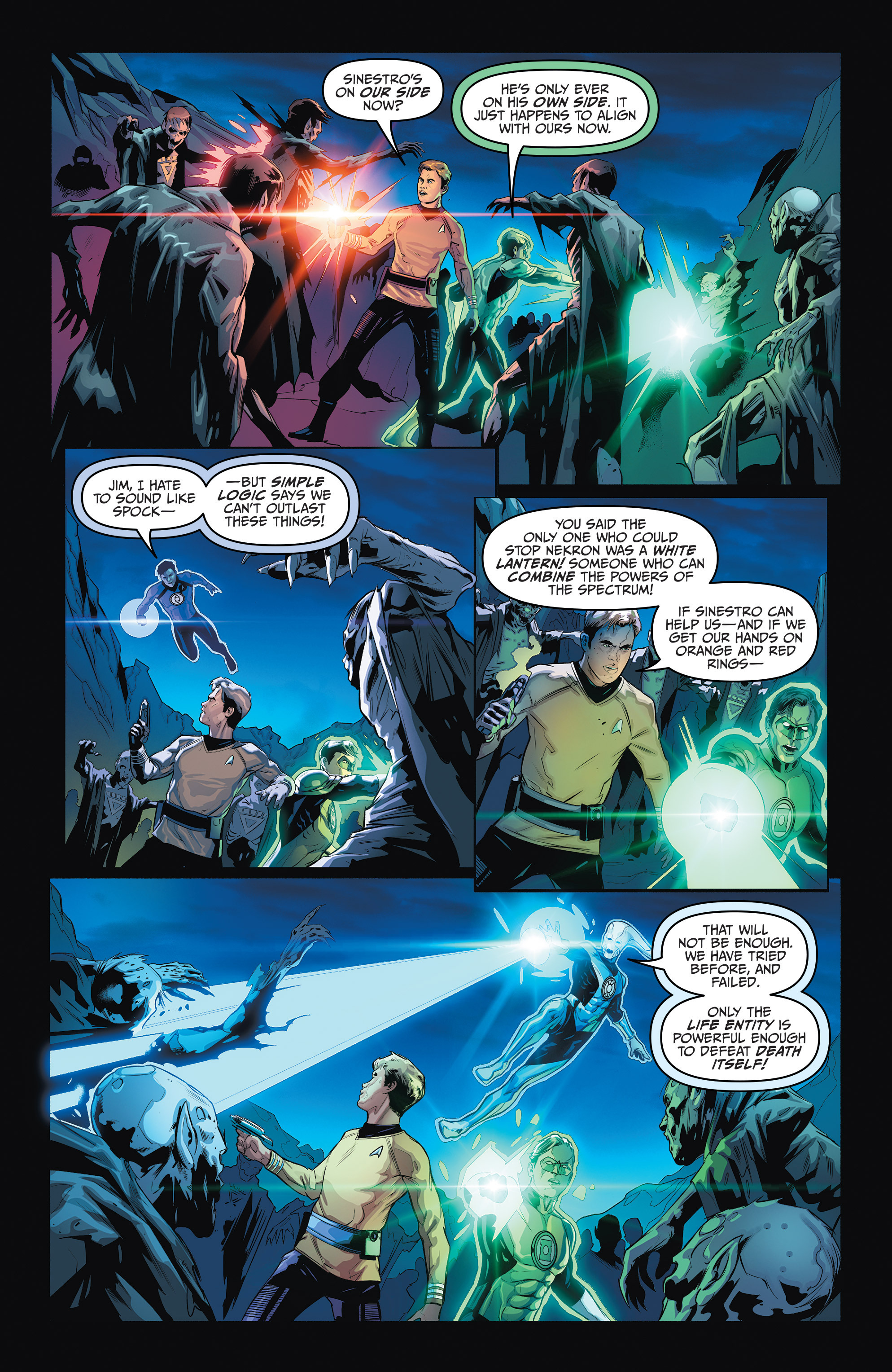 Read online Star Trek/Green Lantern (2015) comic -  Issue #6 - 11