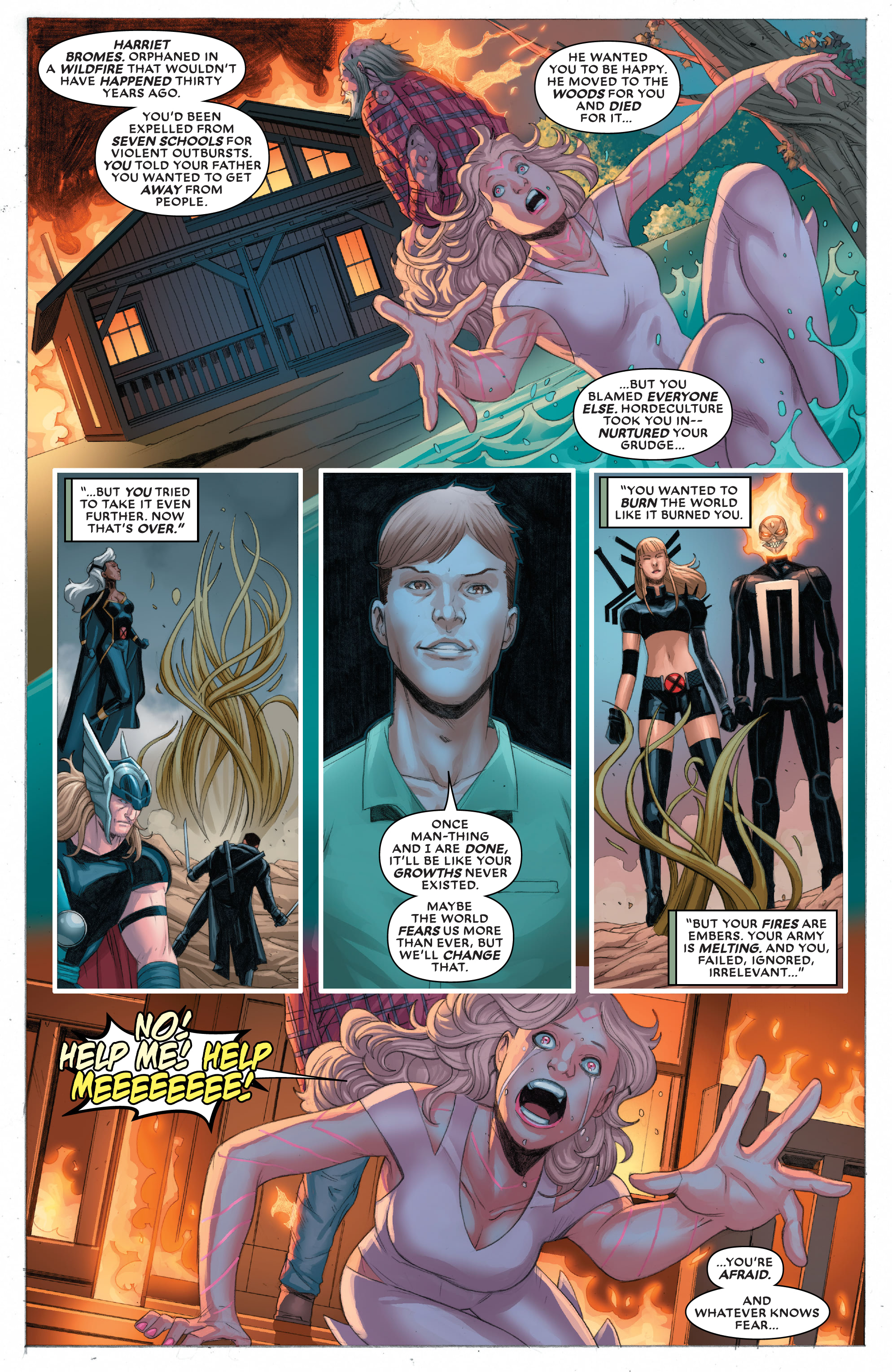 Read online Curse Of The Man-Thing comic -  Issue # X-Men - 28
