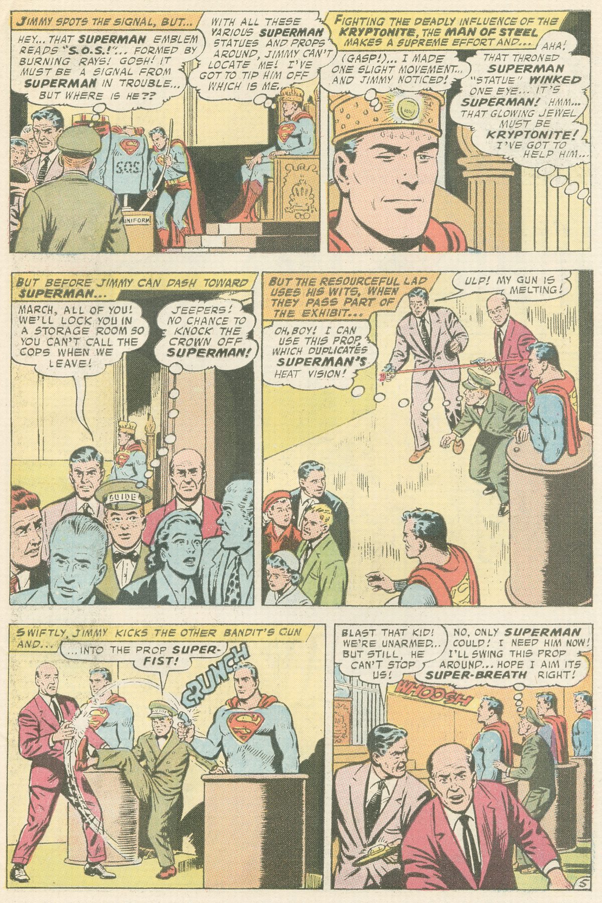 Read online Superman's Pal Jimmy Olsen comic -  Issue #129 - 31