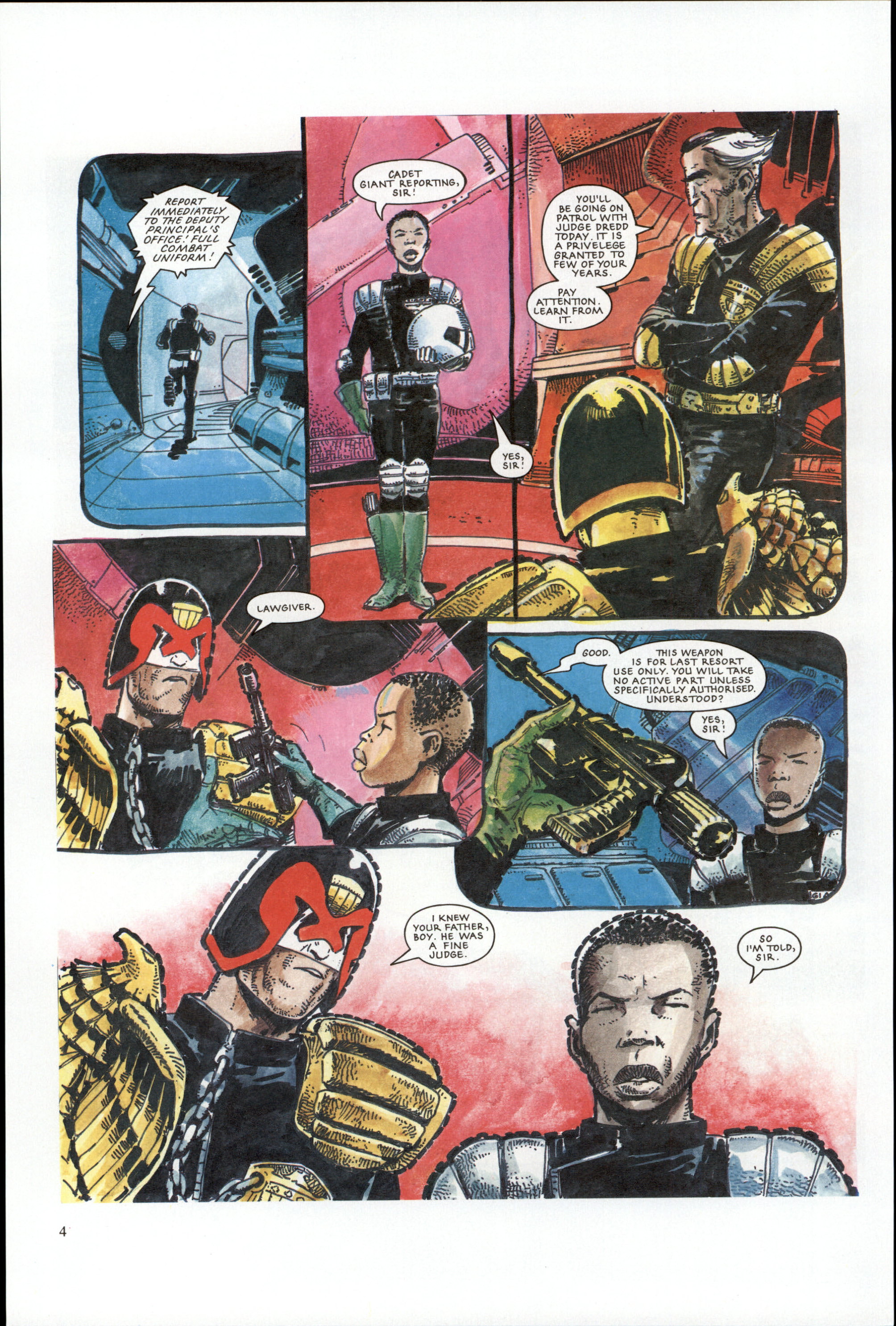 Read online Dredd Rules! comic -  Issue #17 - 6