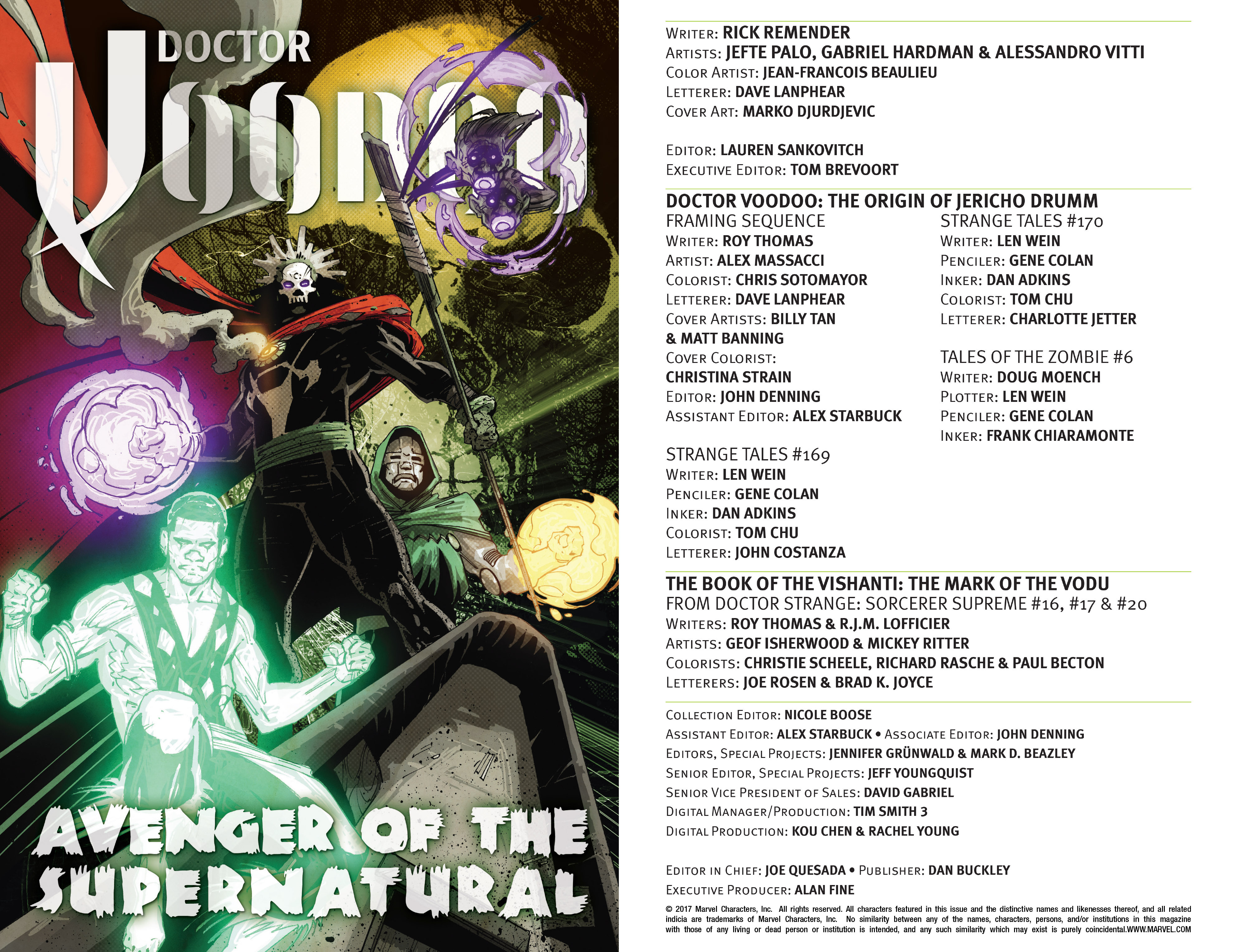 Read online Doctor Voodoo: Avenger of the Supernatural comic -  Issue # _TPB (Part 1) - 3